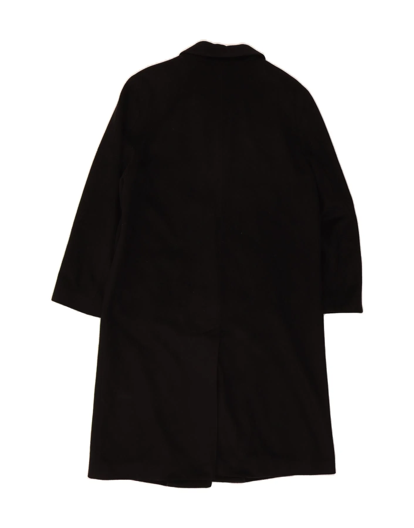 SCHNEIDERS Mens Overcoat UK 38 Medium Black Wool - Image 2