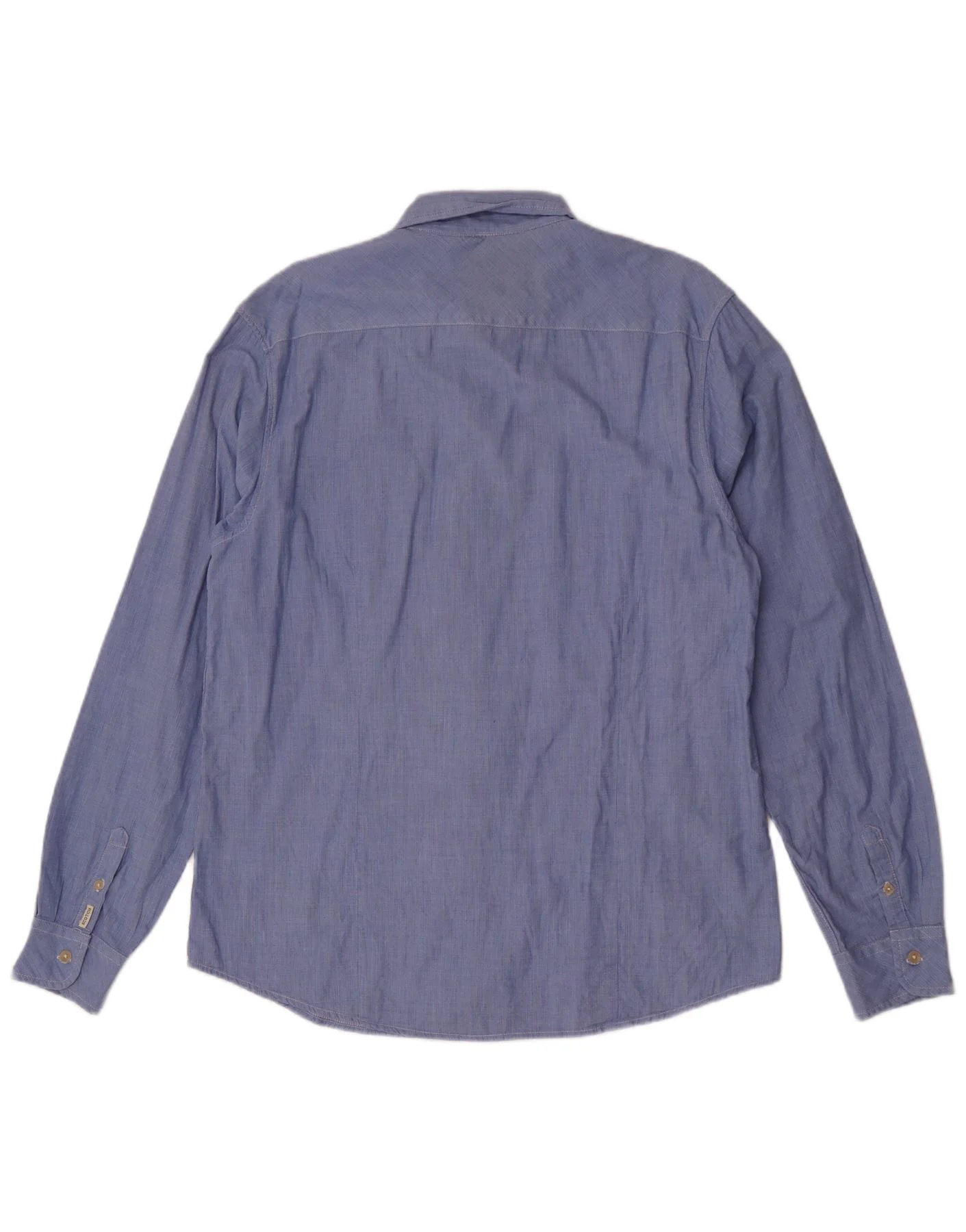 Scotch & Soda Mens Shirt XL Blue Cotton - Image 2