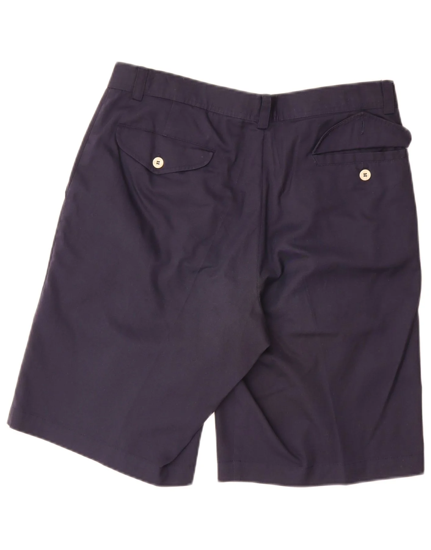 Sergio Tacchini Mens Pegged Chino Shorts IT 50 Large W34 Navy Blue - Image 2