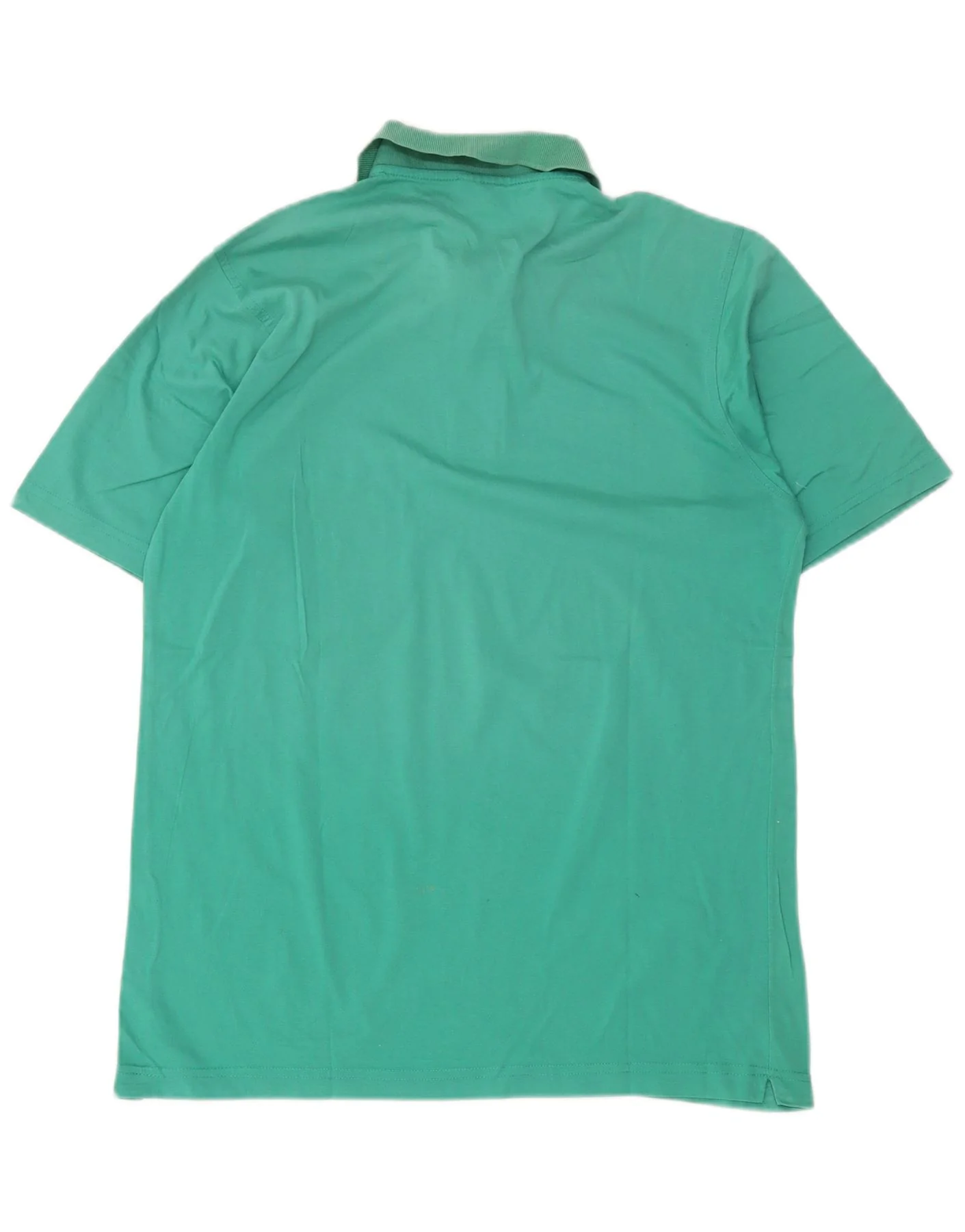 Sergio Tacchini Mens Polo Shirt Medium Green Cotton - Image 2