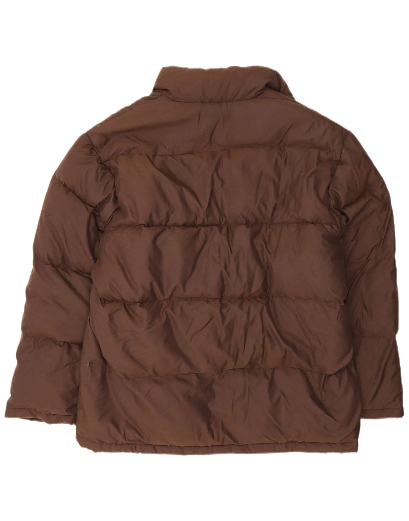 Sergio Tacchini Womens Loose Fit Padded Jacket UK 14 Medium Brown Polyamide - Image 2