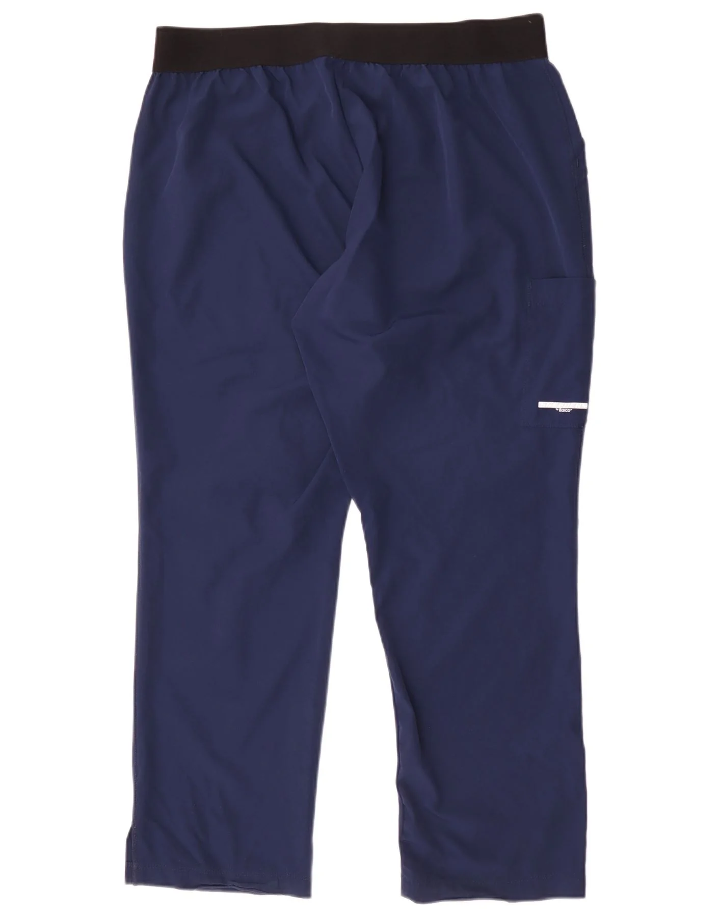 Skechers Mens Graphic Cargo Trousers XL W36 L30 Navy Blue Colourblock - Image 2