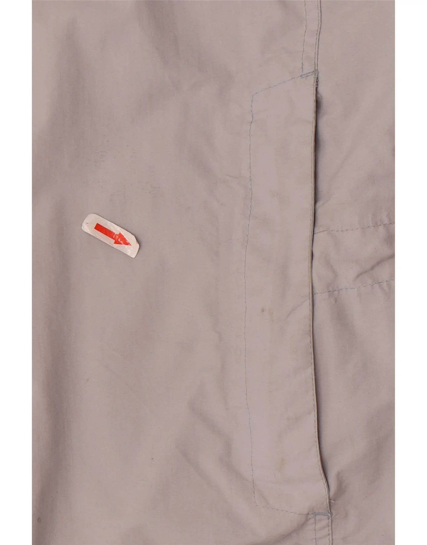 Sprayway Womens Hooded Oversized Rain Jacket UK 18 XL Grey Colourblock - Image 4