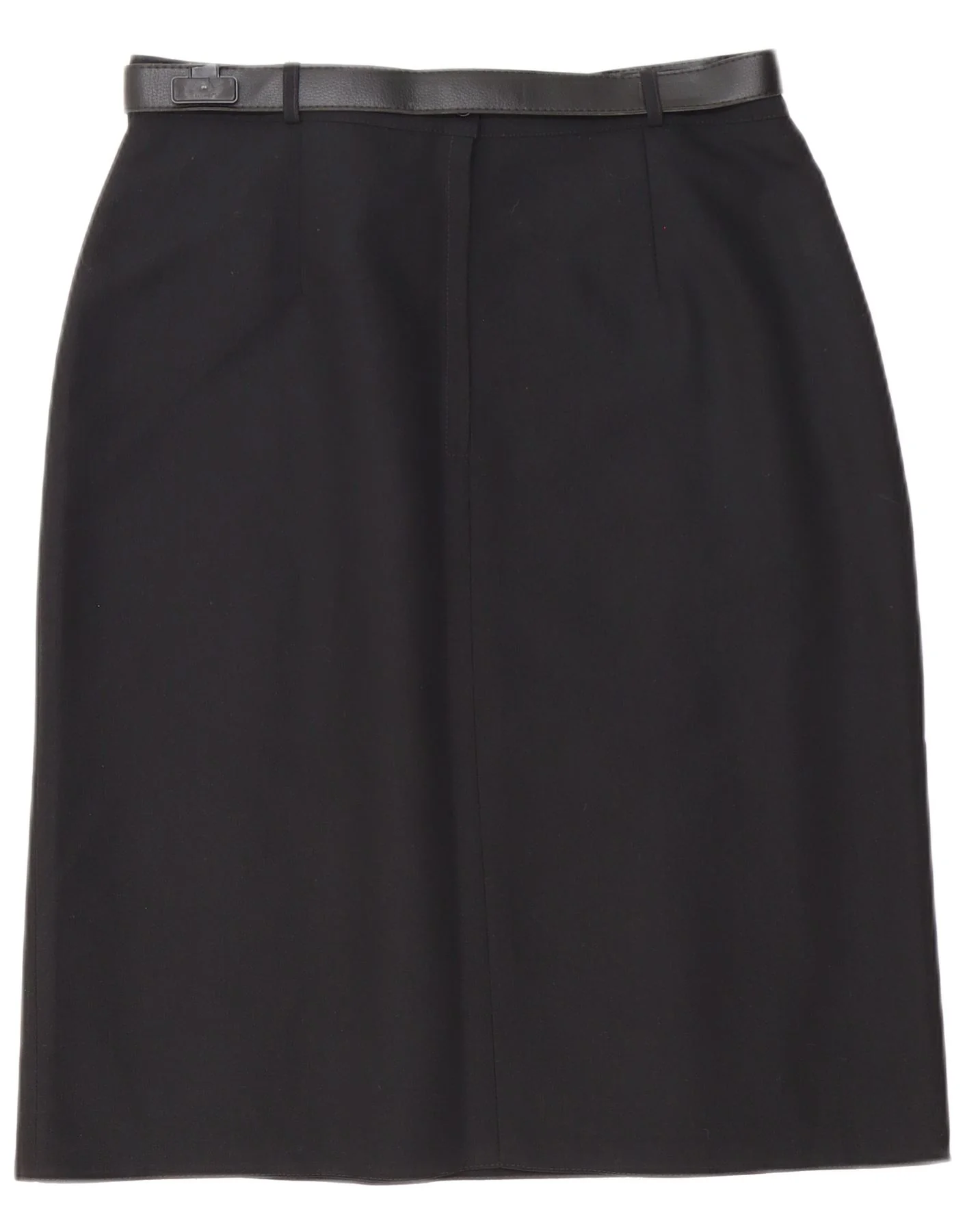 St. Bernard Womens A-Line Skirt UK 20 2XL W32 Black Polyester - Image 2