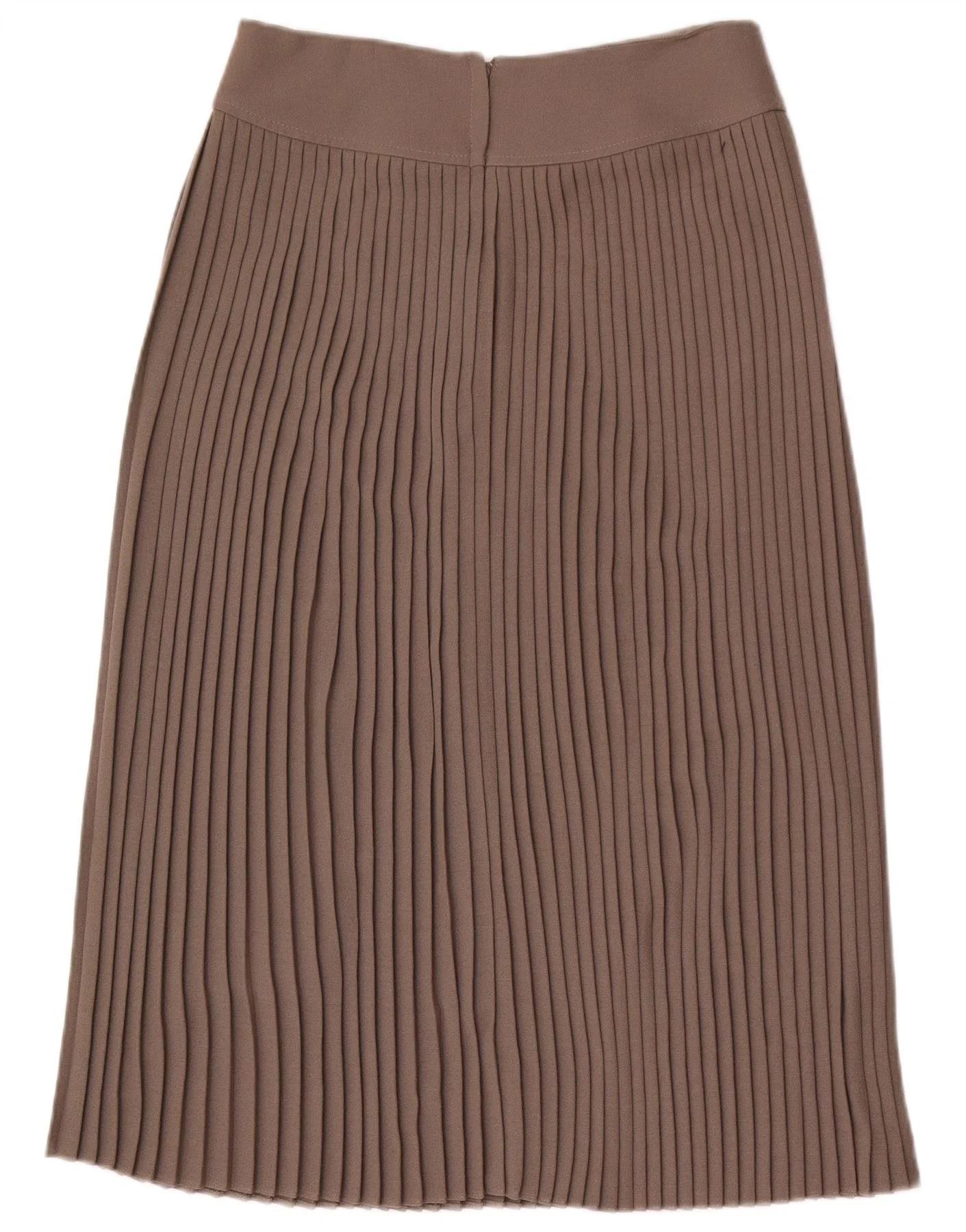 St Michael Womens High Waist Knife Pleated Skirt UK 14 Medium W28 Grey - Image 2