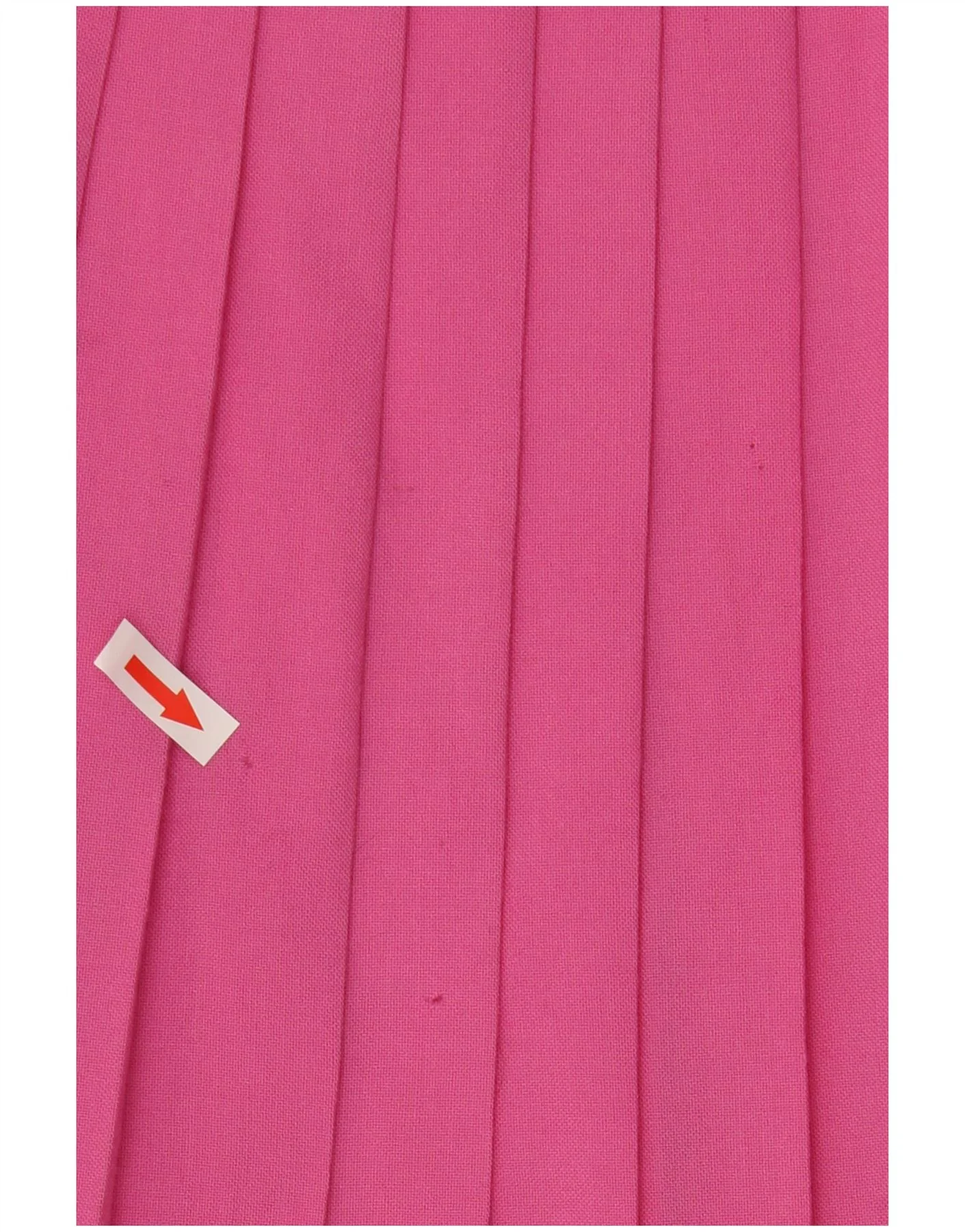 Stefanel Womens Mini Knife Pleated Skirt IT 42 Medium W25 Pink Wool - Image 3