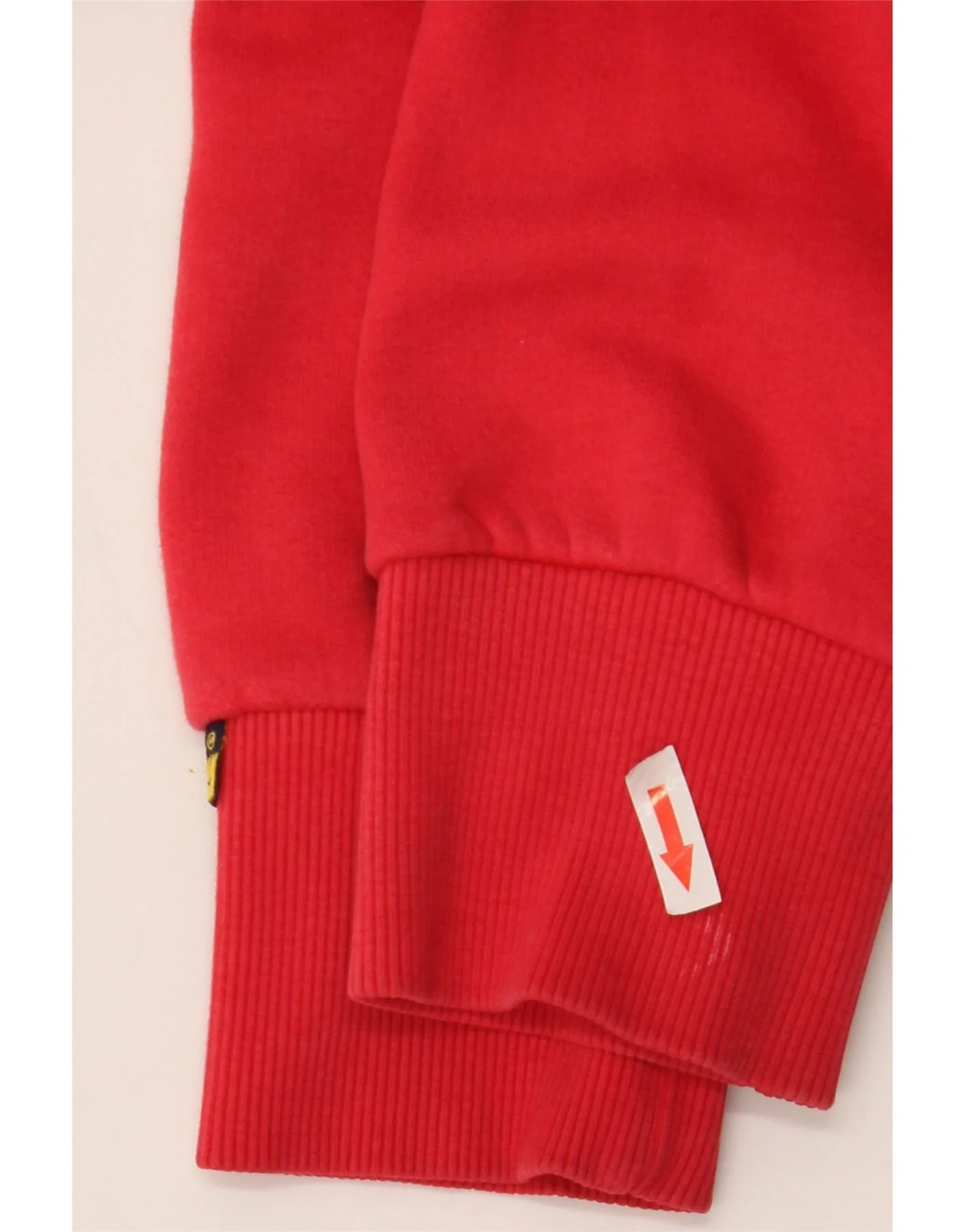 Superdry Mens Graphic Hoodie Jumper Large Red - Image 4