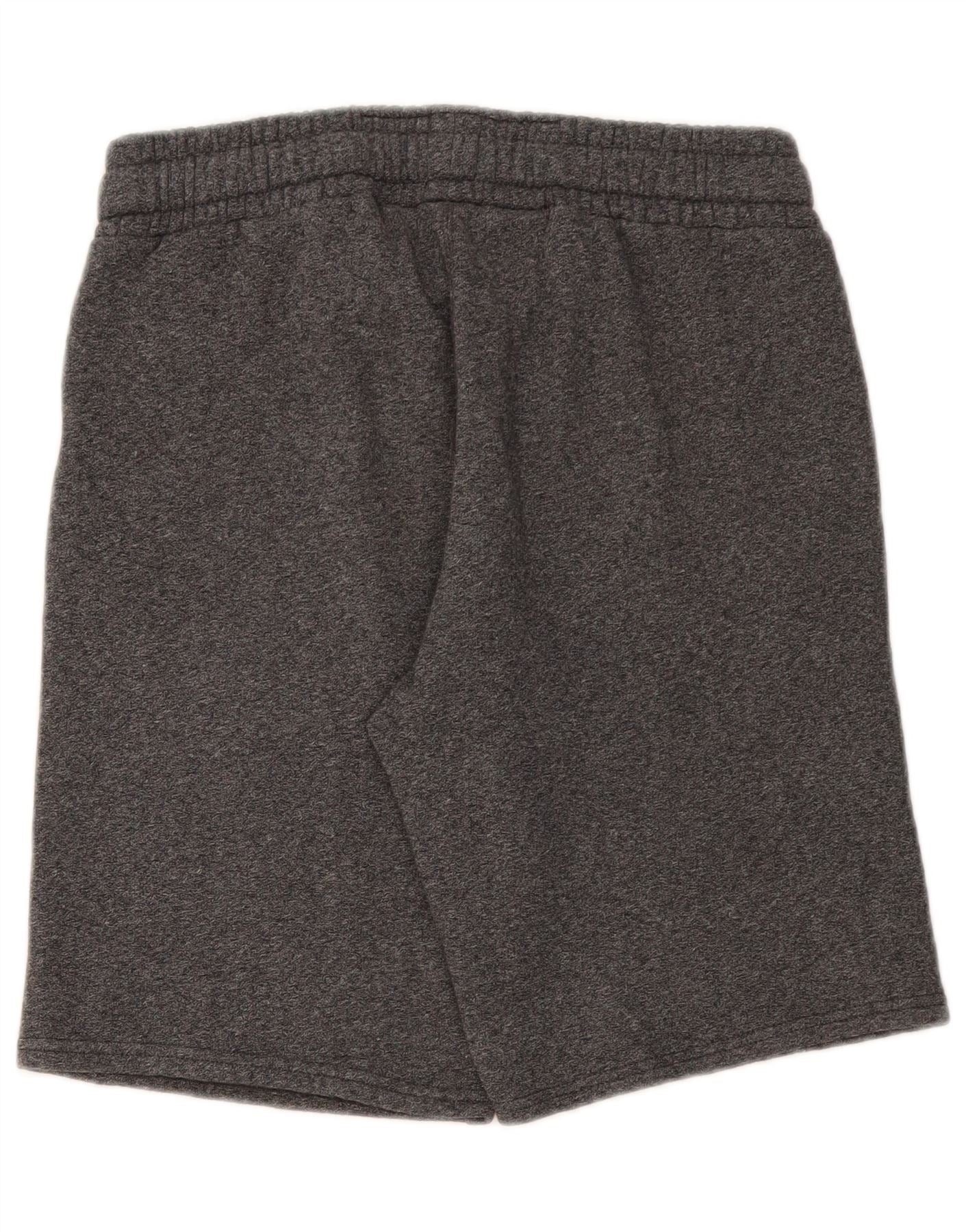 Superdry Mens Graphic Sport Shorts Small Grey Flecked Cotton - Image 2