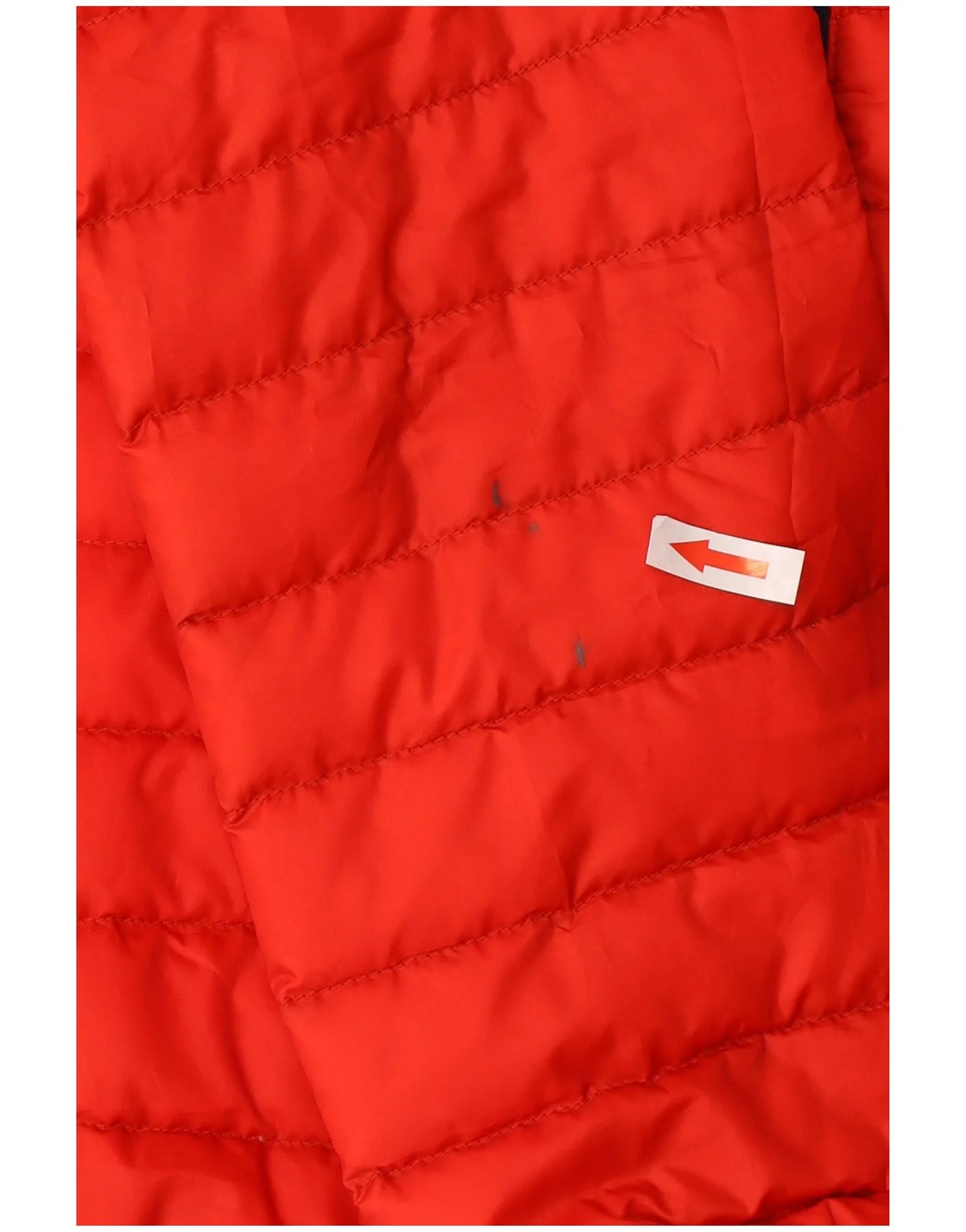 Superdry Mens Hooded Padded Jacket UK 40 Large Red Polyester - Image 3