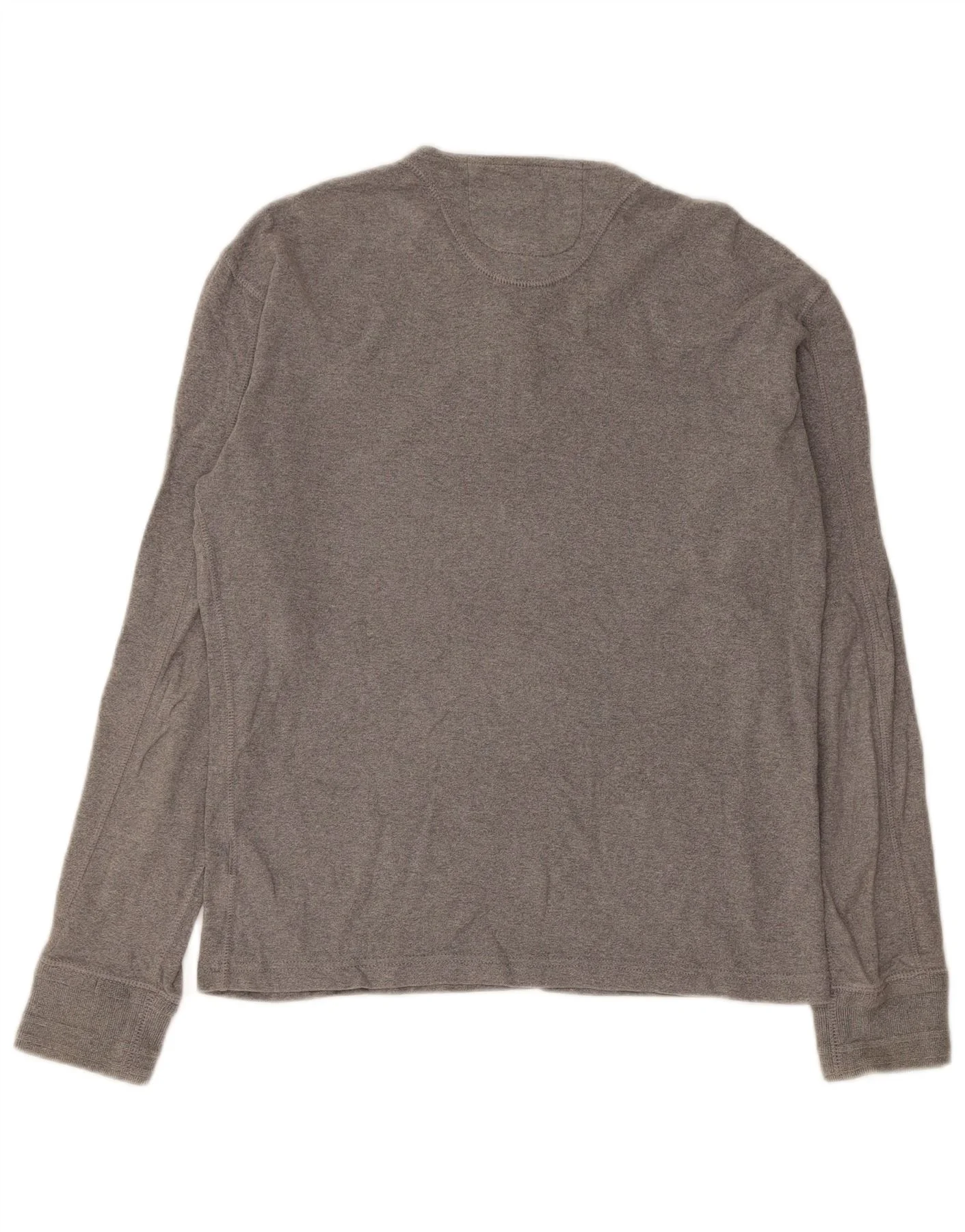 Superdry Mens Top Long Sleeve XL Grey Cotton - Image 2