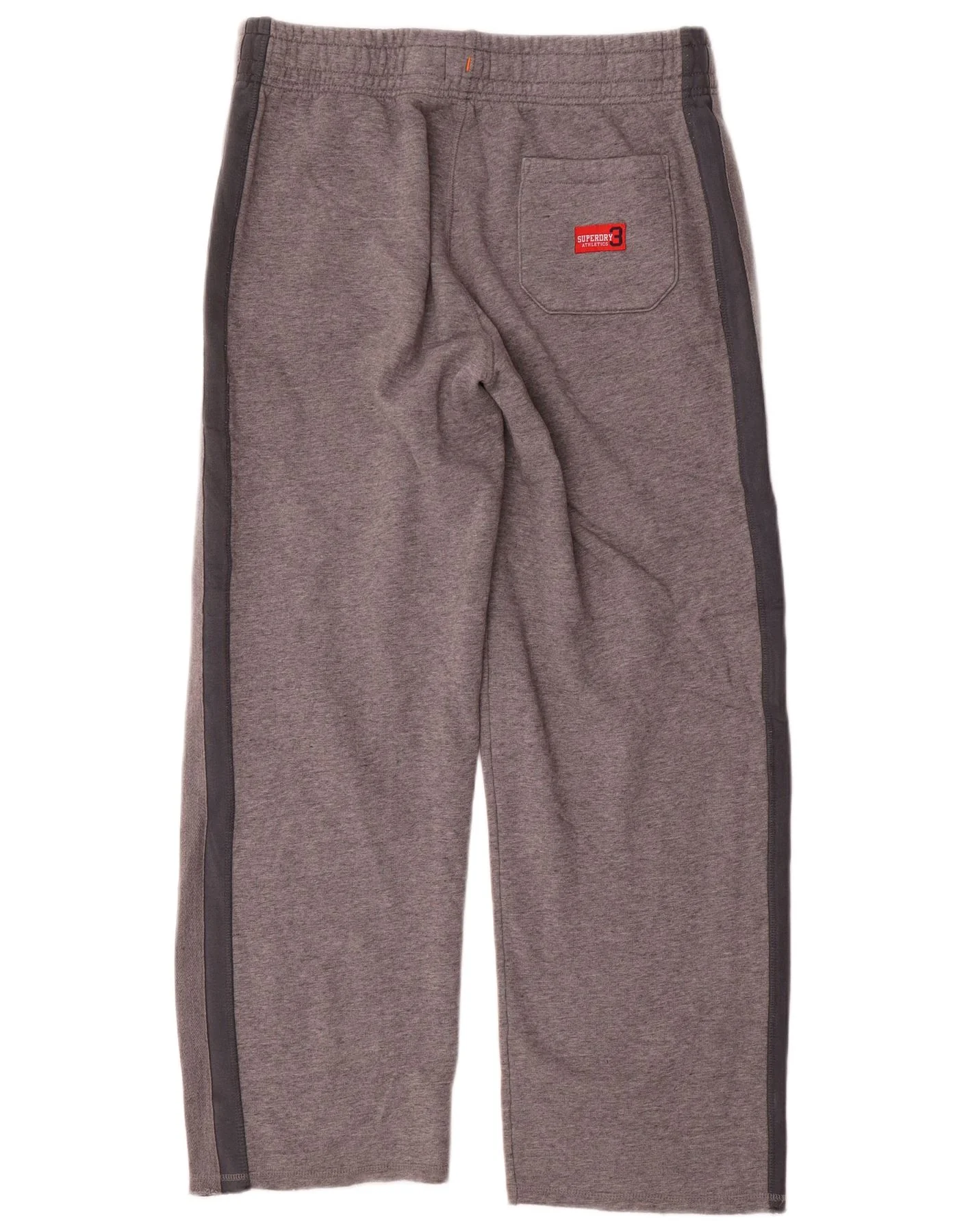 Superdry Mens Tracksuit Trousers Large Grey Colourblock Cotton - Image 2