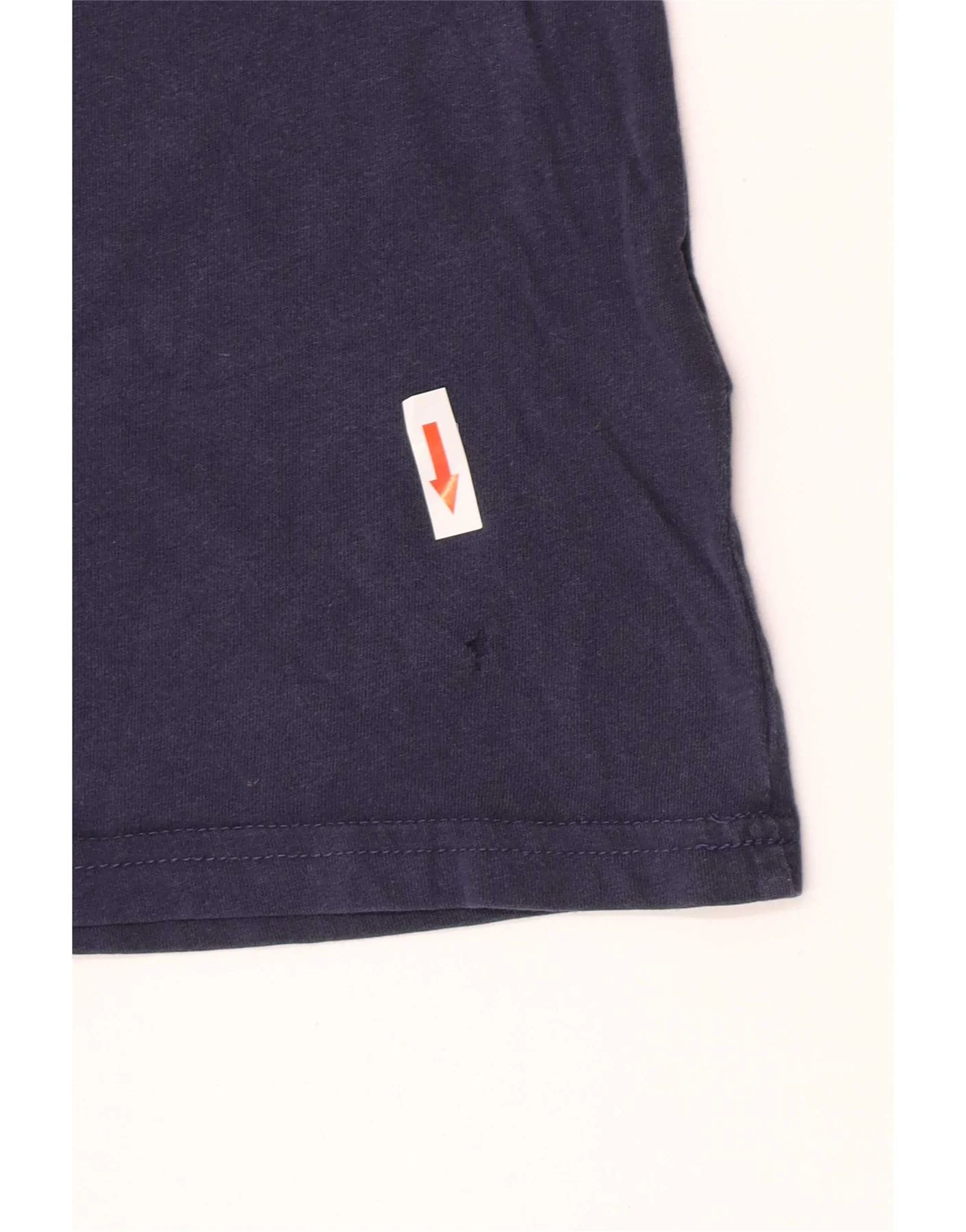Superdry Womens Graphic T-Shirt Top UK 12 Medium Navy Blue Cotton - Image 3