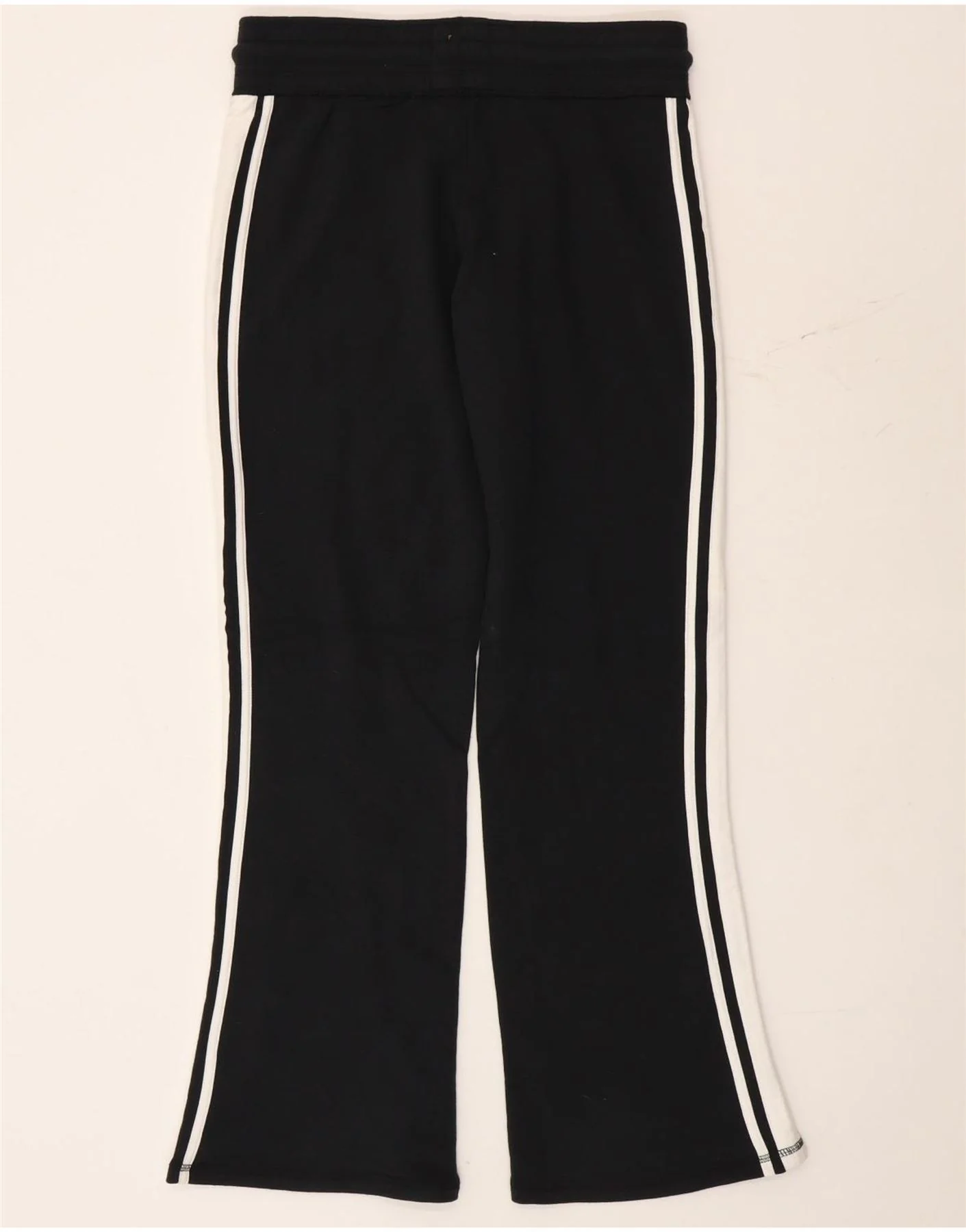 Superdry Womens Graphic Tracksuit Trousers UK 10 Small Black Colourblock - Image 2
