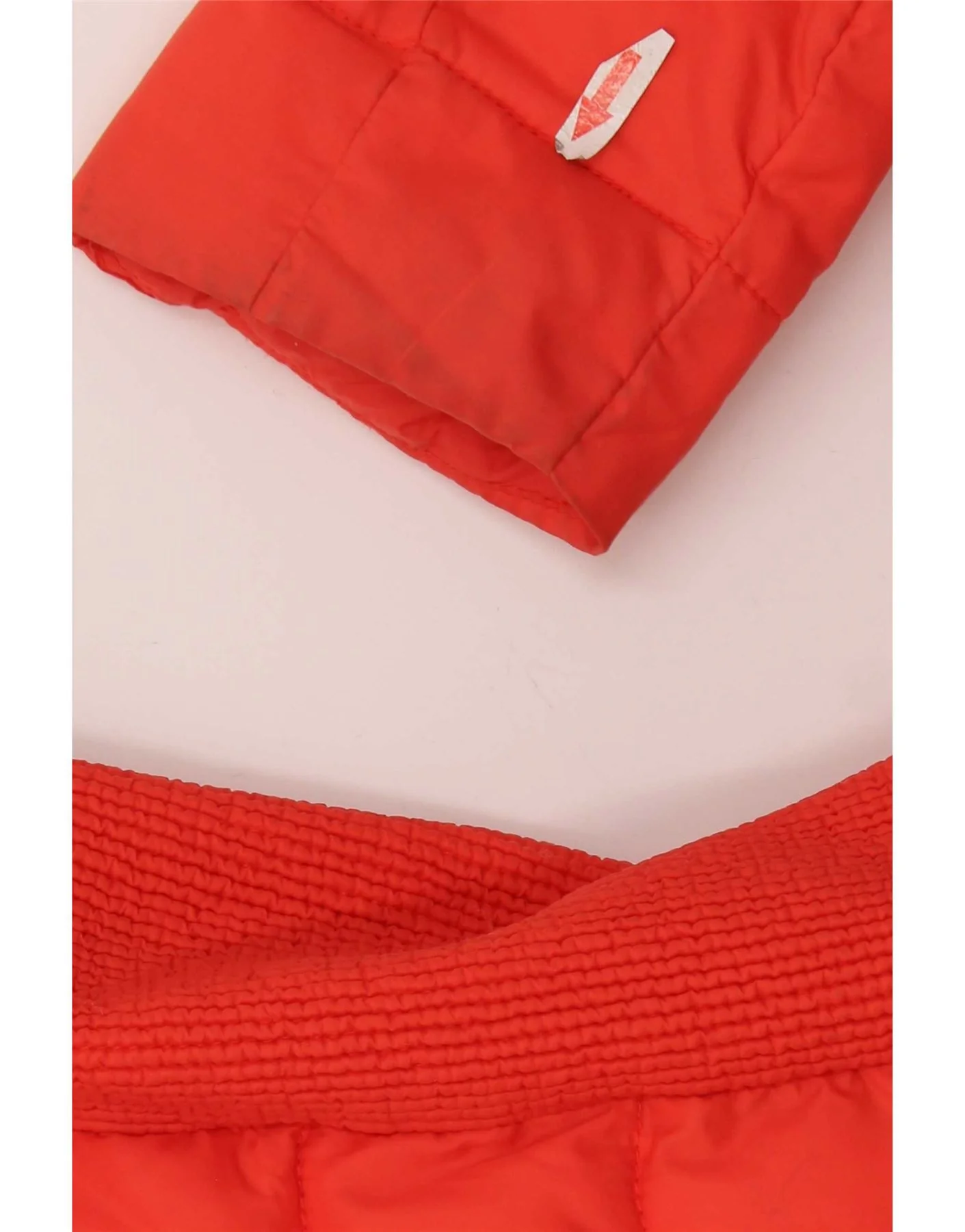 Superdry Womens Hooded Padded Jacket UK 18 XL Red Nylon - Image 4