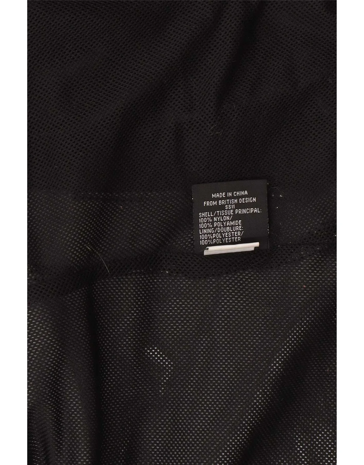 Superdry Womens Regular Fit Windbreaker Jacket UK 16 Large Black Nylon - Image 3