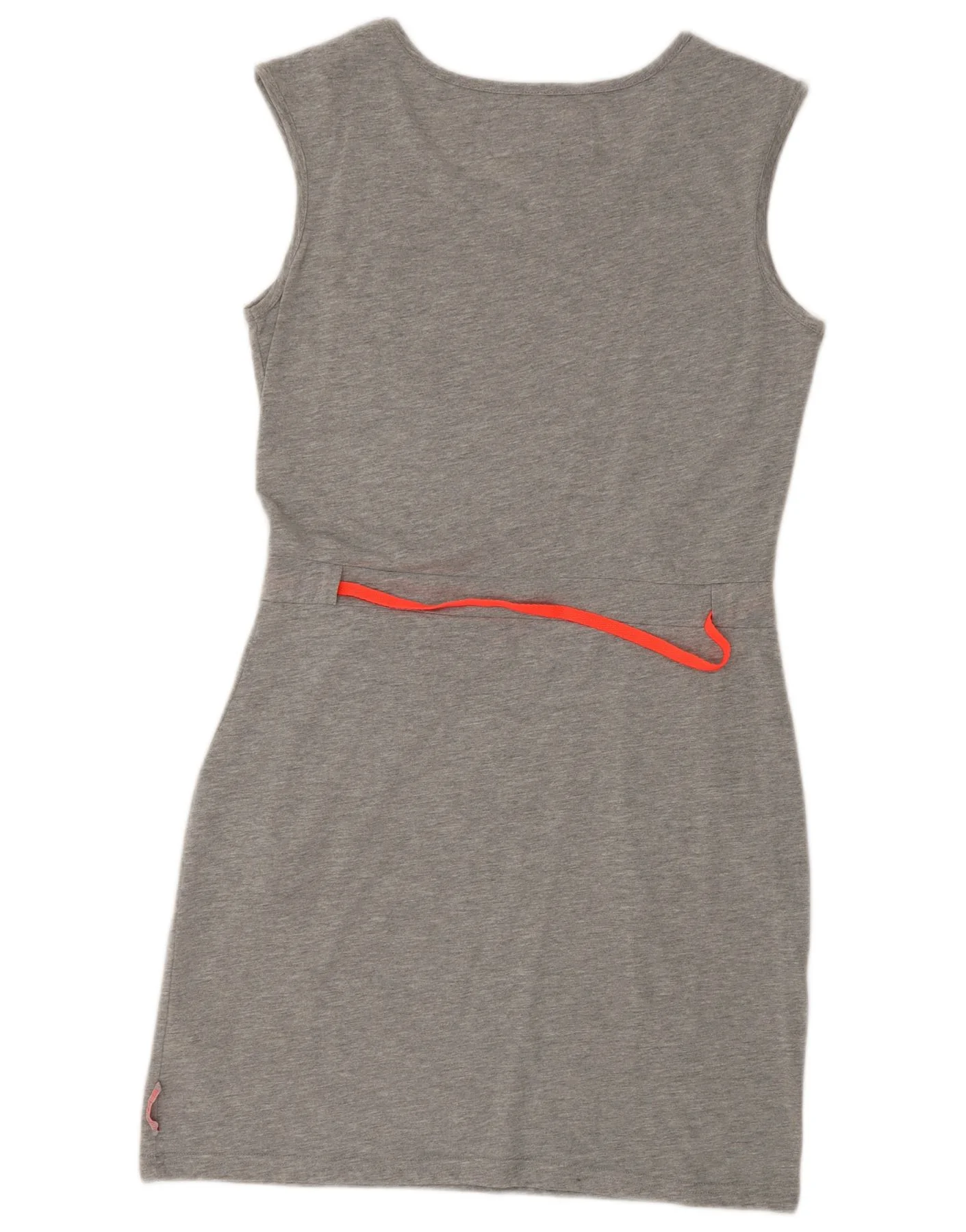 Superdry Womens Sleeveless Sheath Dress UK 14 Large Grey Polyester - Image 2