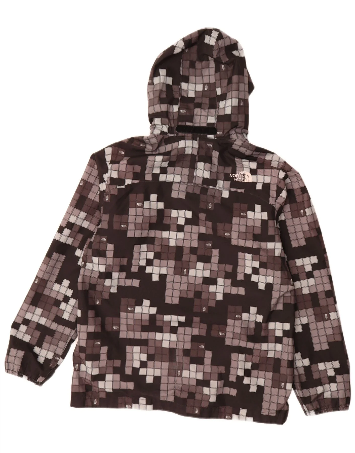 The North Face Boys Rain Jacket 14-15 Years XL Multicoloured Geometric - Image 2