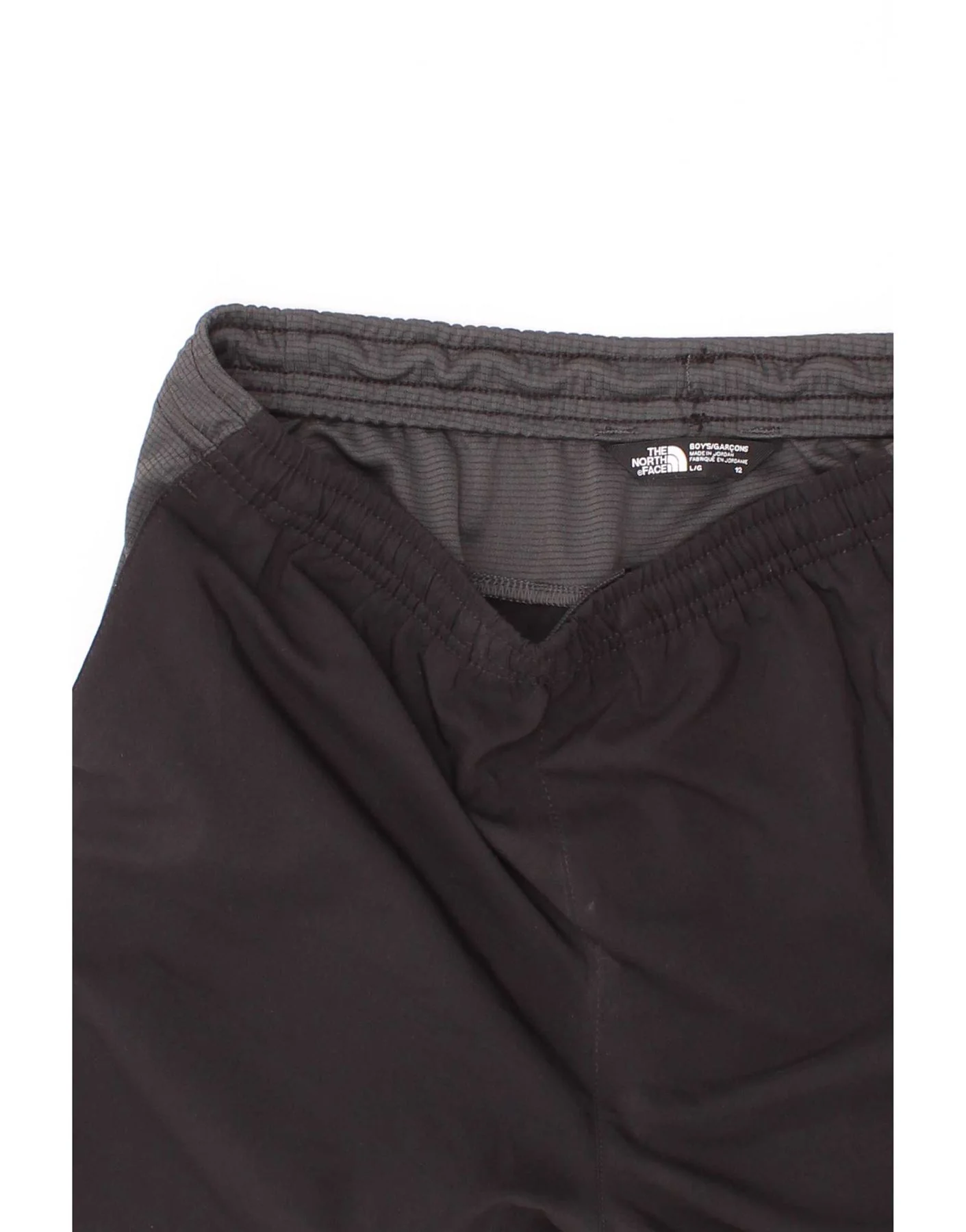 The North Face Boys Sport Shorts 11-12 Years Large Grey Colourblock - Image 4