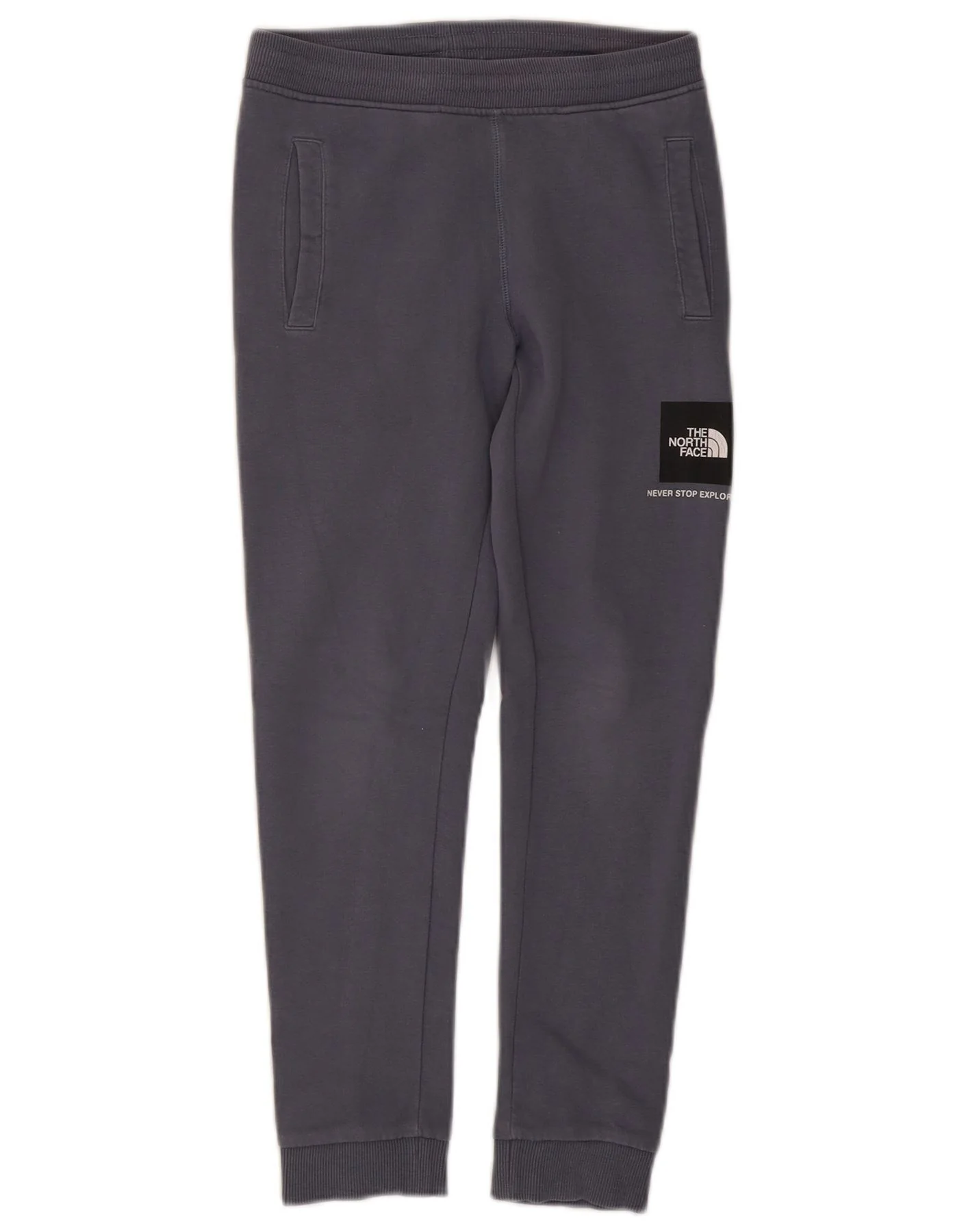 The North Face Boys Tracksuit Trousers Joggers 9-10 Years Medium Grey