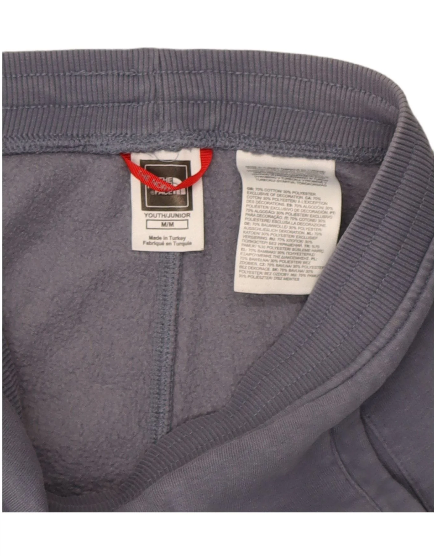 The North Face Boys Tracksuit Trousers Joggers 9-10 Years Medium Grey - Image 3