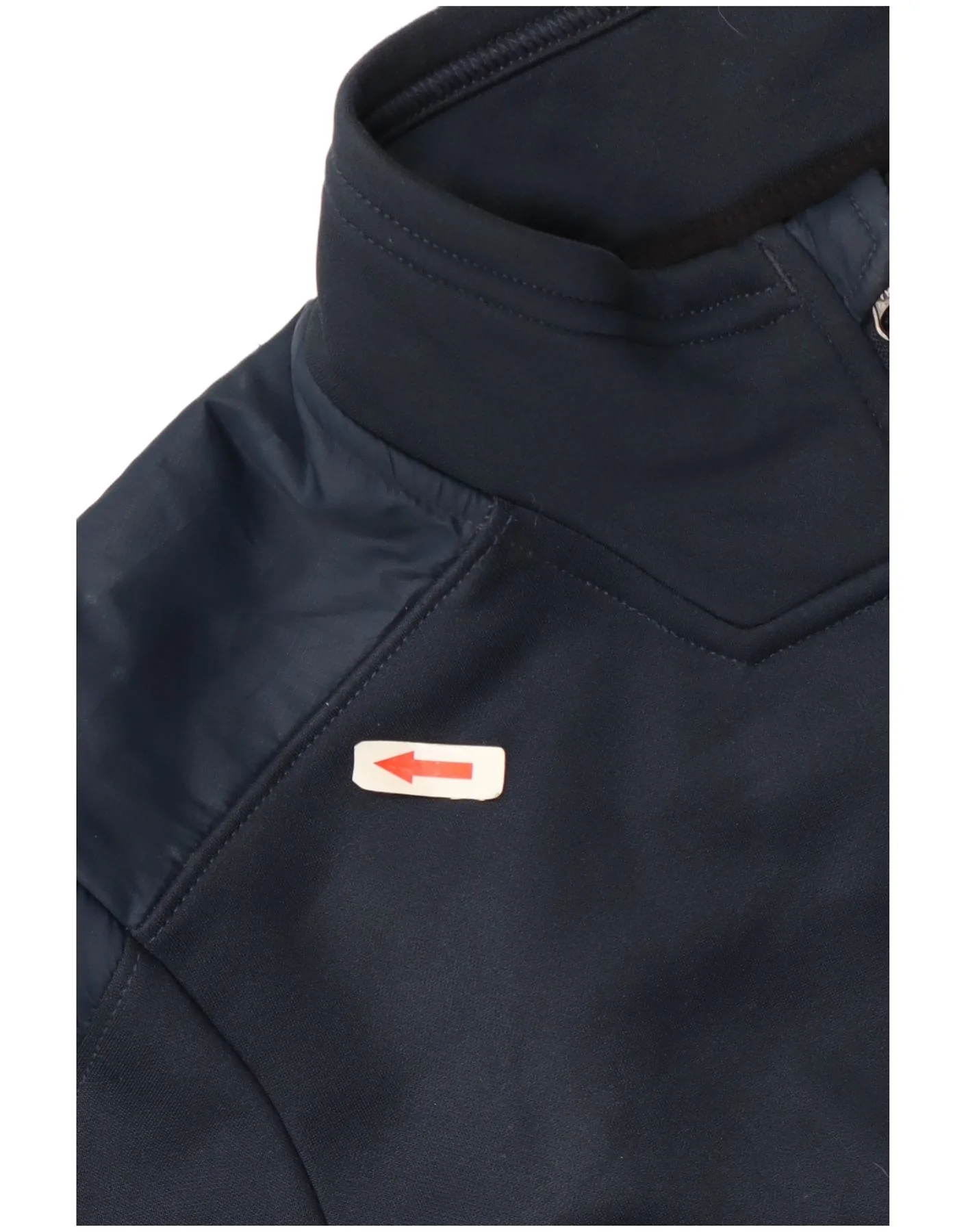 The North Face Boys Zip Neck Sweatshirt Jumper 14-15 Years XL Navy Blue - Image 3