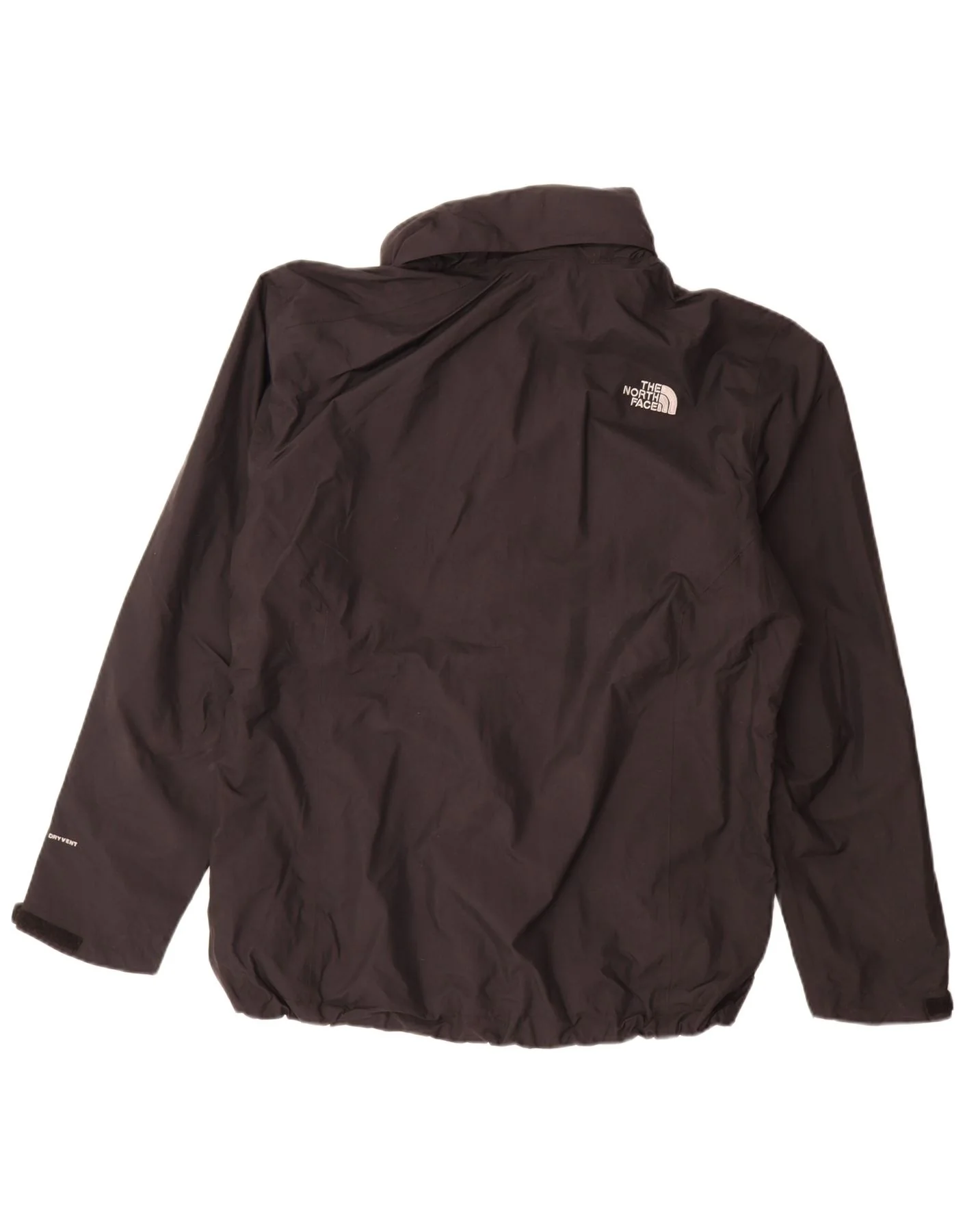 The North Face Mens Dryvent Hooded Rain Jacket UK 40 Large Black Nylon - Image 2