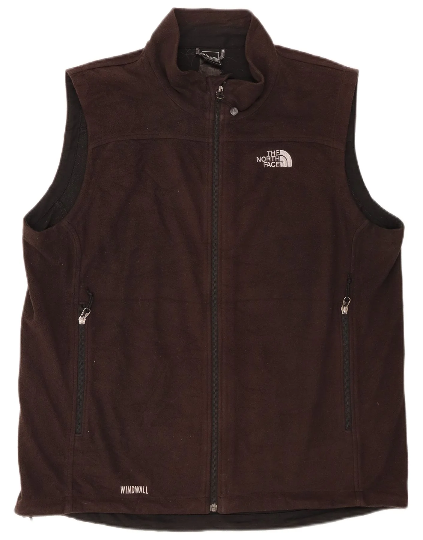 The North Face Mens Fleece Gilet UK 40 Large Black Polyester