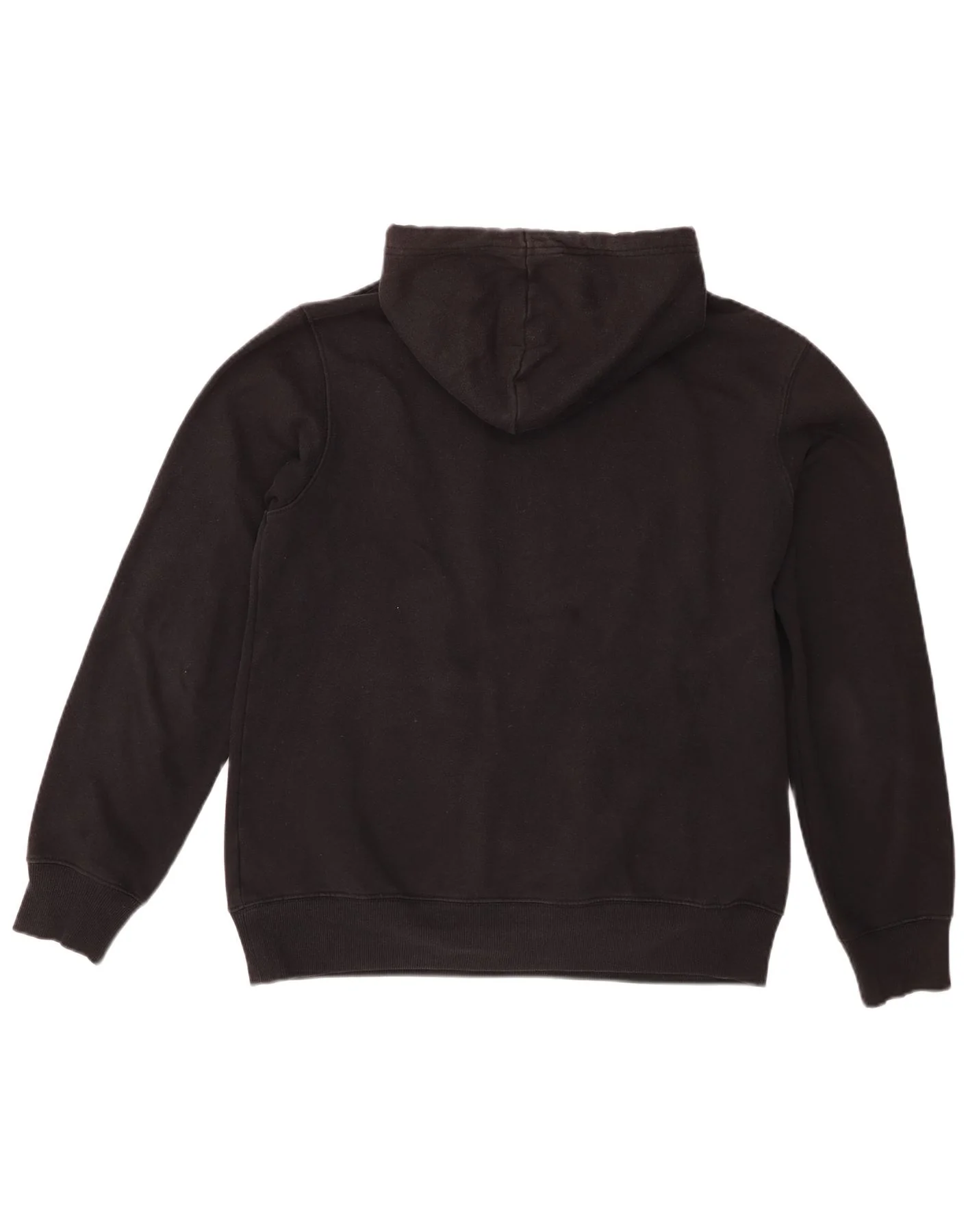 The North Face Mens Graphic Hoodie Jumper Medium Black Cotton - Image 2