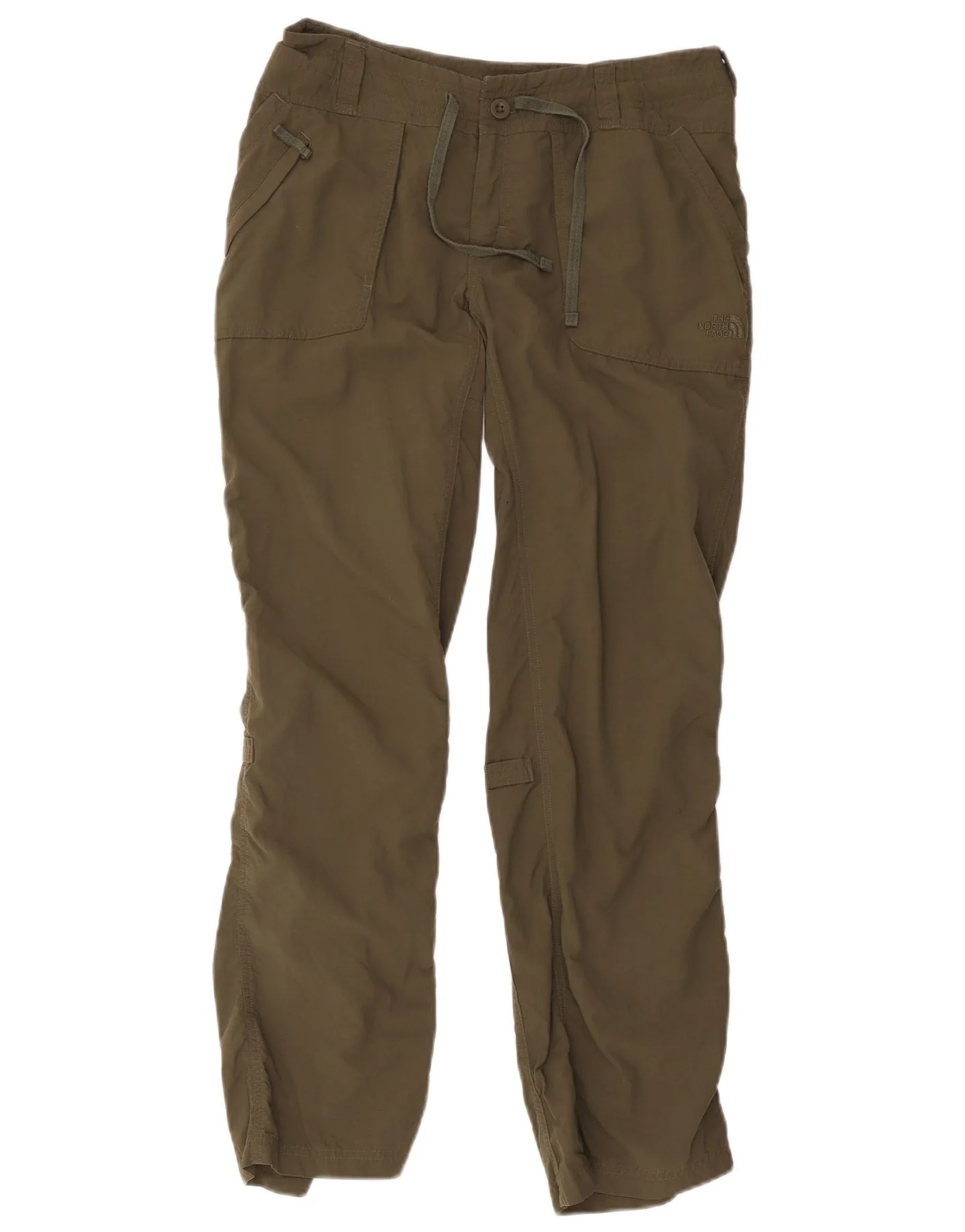 The North Face Mens Hiking Casual Trousers W32 L31 Khaki Nylon