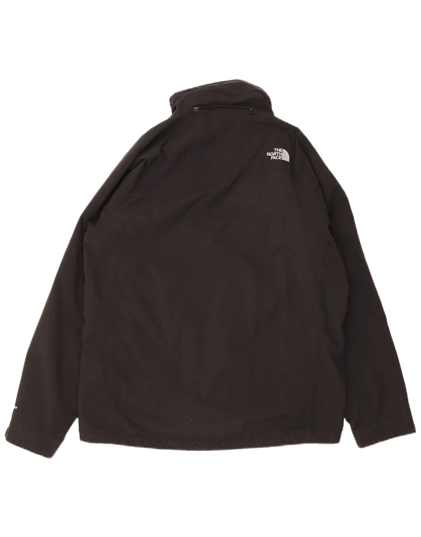 The North Face Mens Hyvent Rain Jacket UK 38 Medium Black Nylon - Image 2