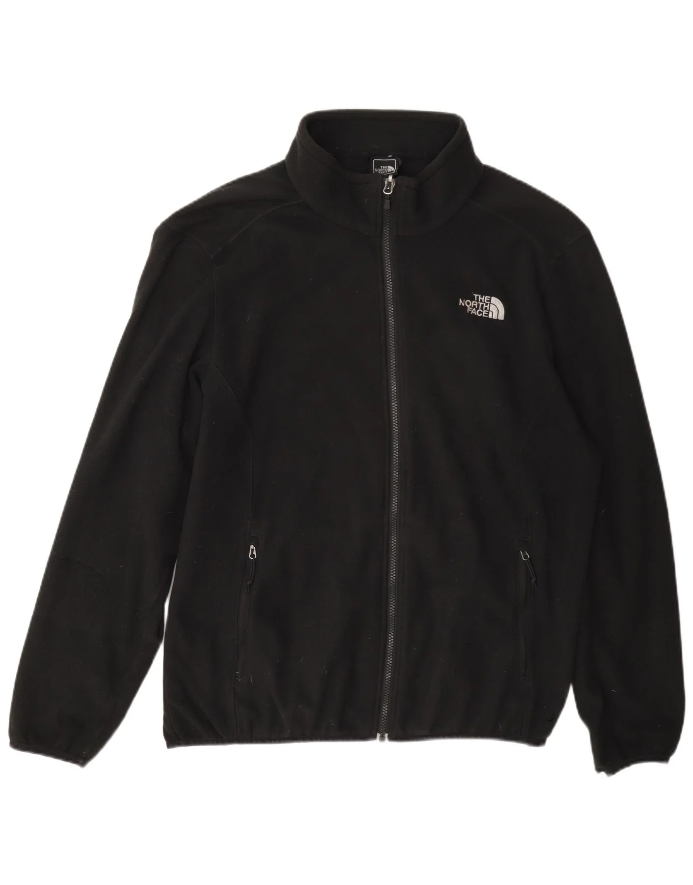 The North Face Mens Liner Fleece Jacket UK 40 Large Black Polyester