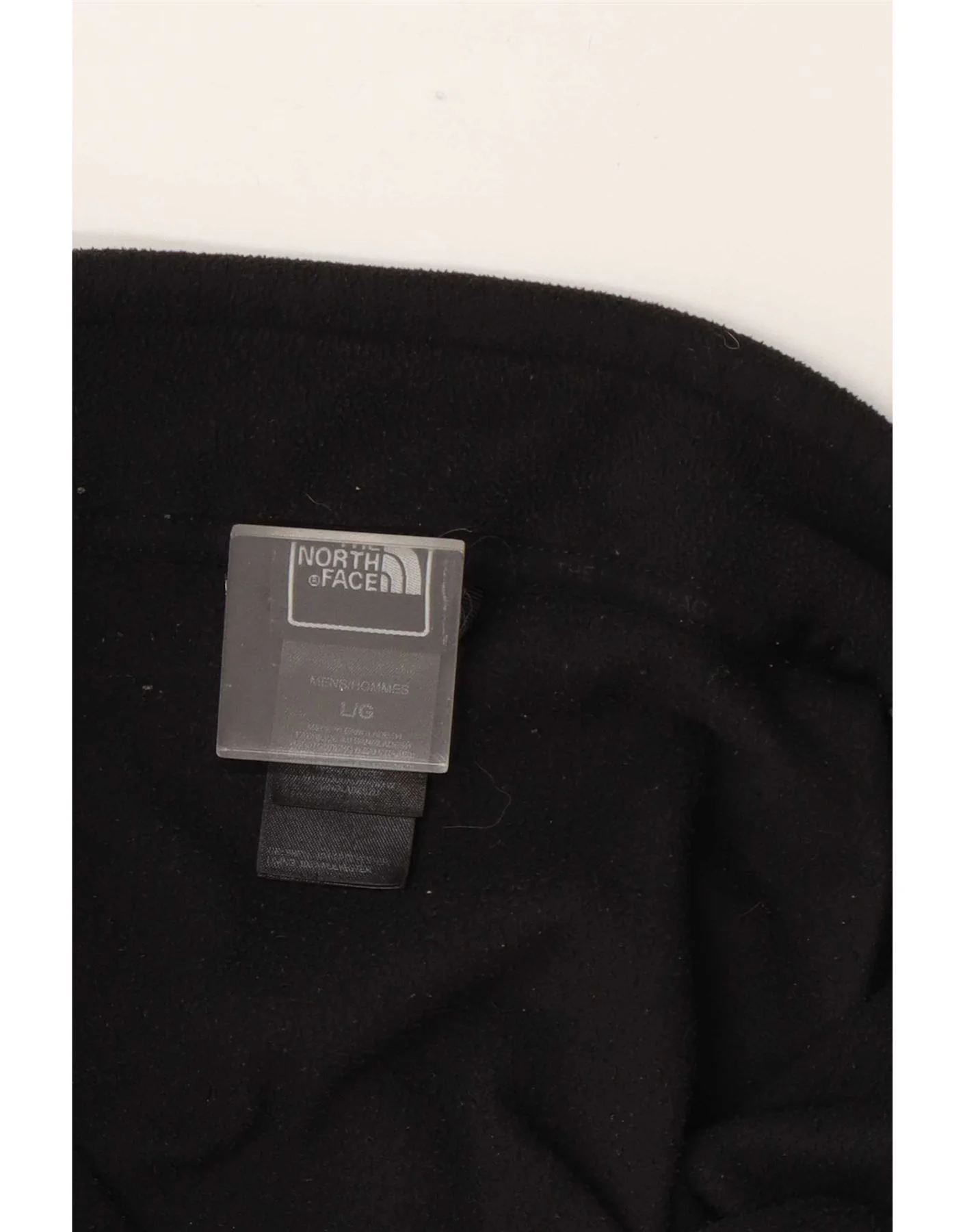 The North Face Mens Liner Fleece Jacket UK 40 Large Black Polyester - Image 6
