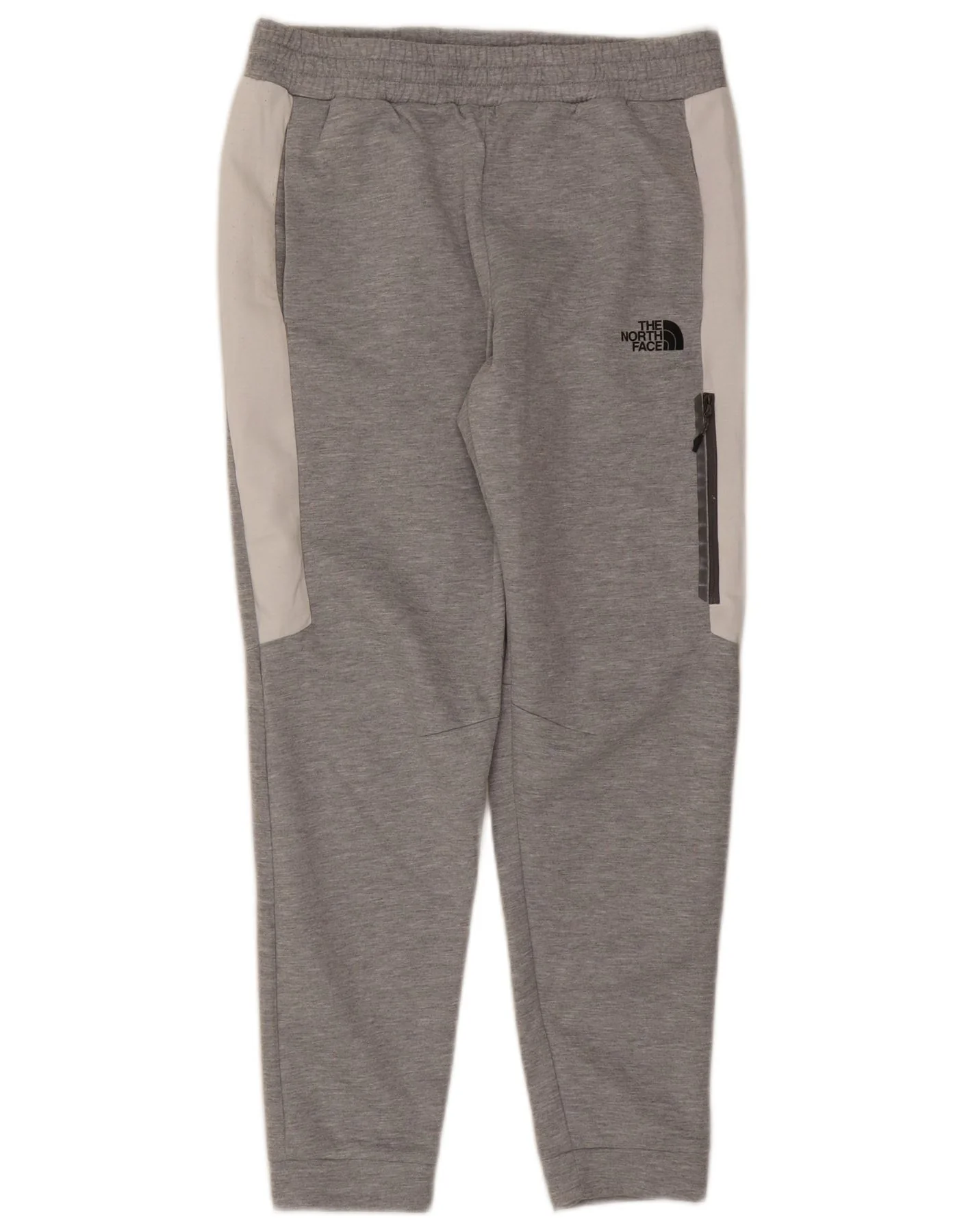 The North Face Mens Tracksuit Trousers Joggers Medium Grey Colourblock