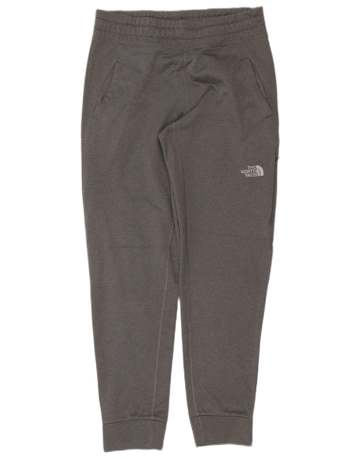 The North Face Mens Tracksuit Trousers Joggers Medium Grey Polyester