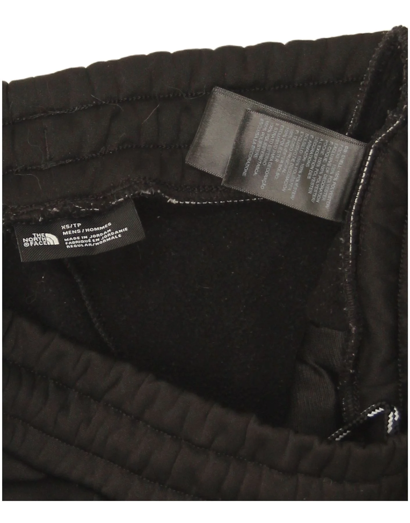 The North Face Mens Tracksuit Trousers Joggers XS Black Colourblock - Image 3