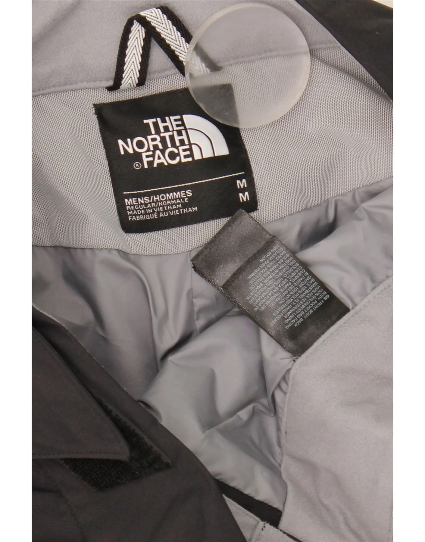 The North Face Mens USA Graphic Ski Trousers Medium Black Nylon - Image 3