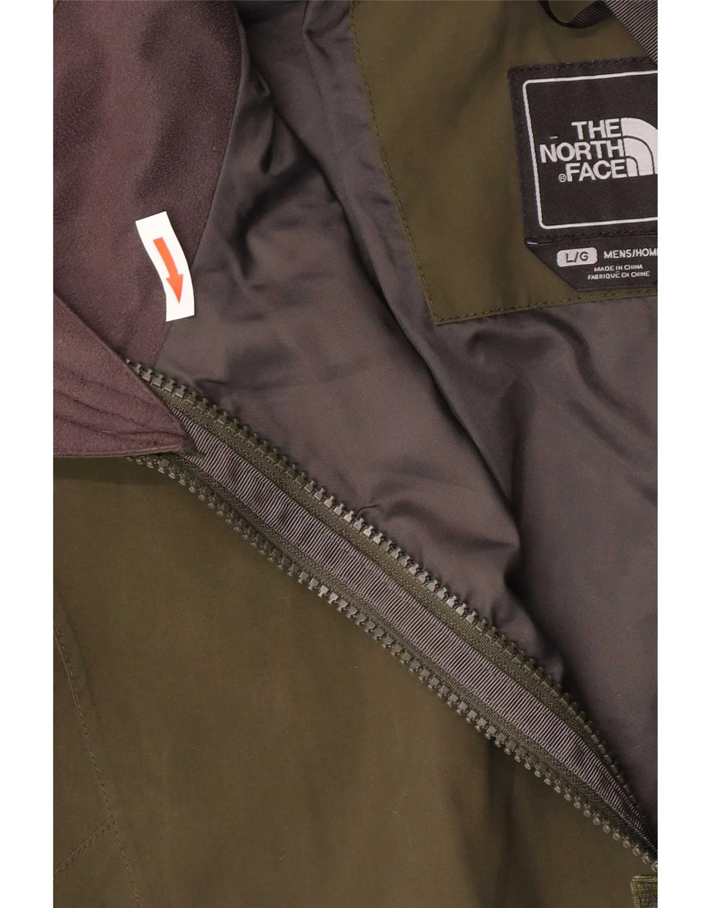 The North Face Mens Windbreaker Jacket UK 40 Large Green Nylon - Image 6