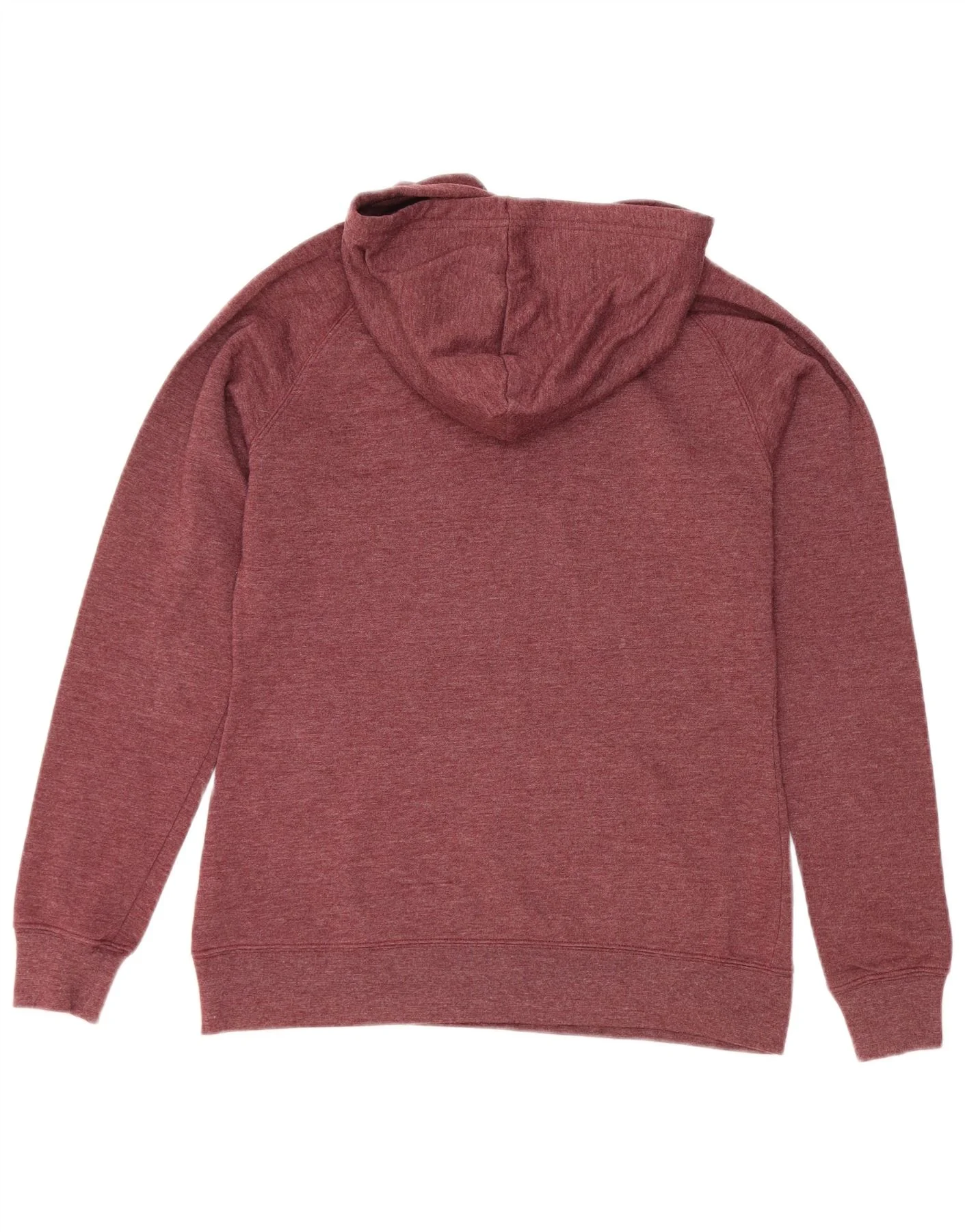 The North Face Womens Graphic Hoodie Jumper UK 10 Small Burgundy Cotton - Image 2