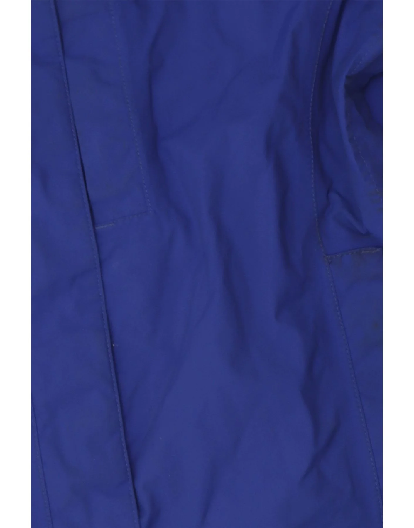 The North Face Womens Hooded Oversized Rain Jacket UK 6 XS Blue Nylon - Image 4