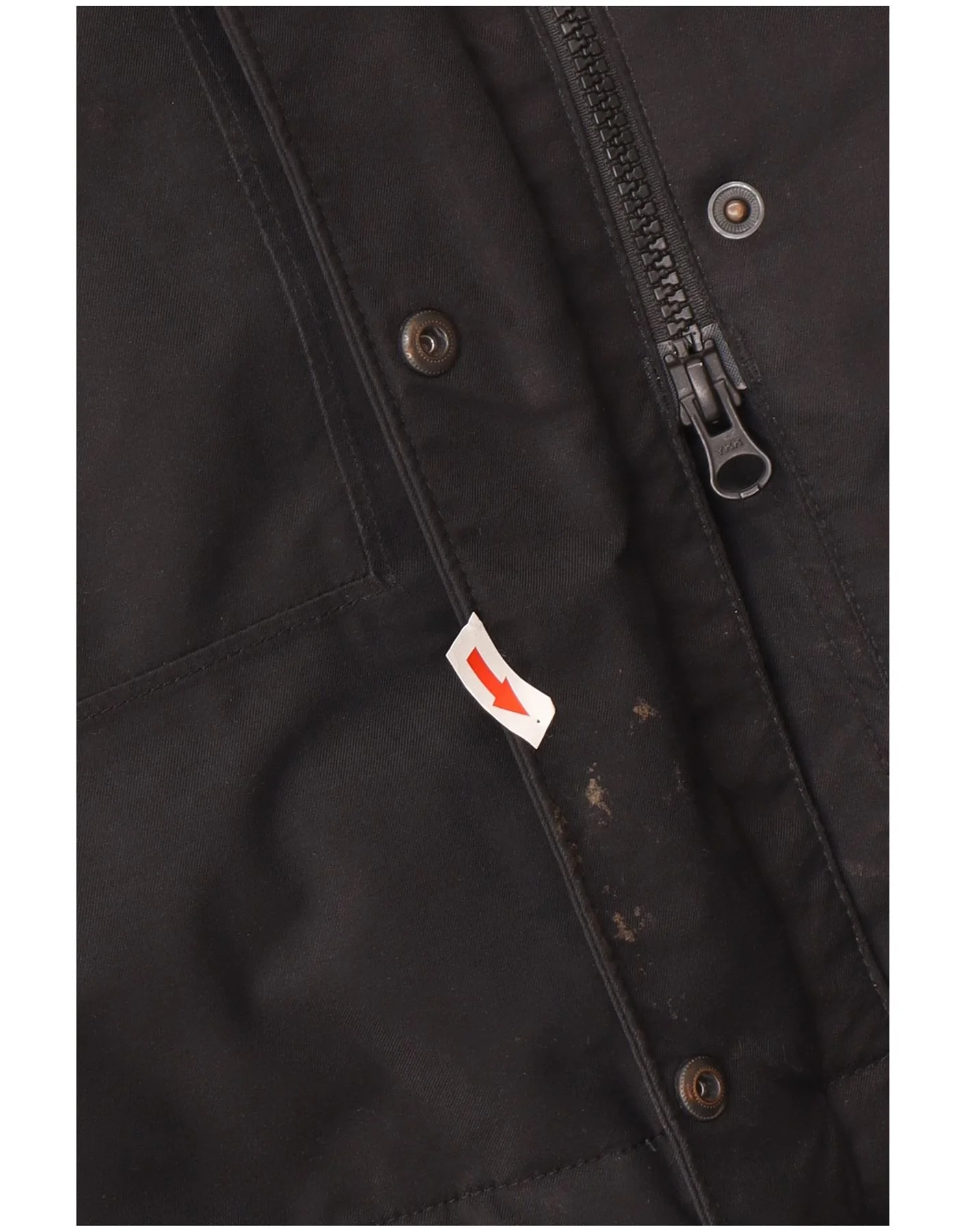 The North Face Womens Padded Coat UK 10 Small Black Cotton - Image 4