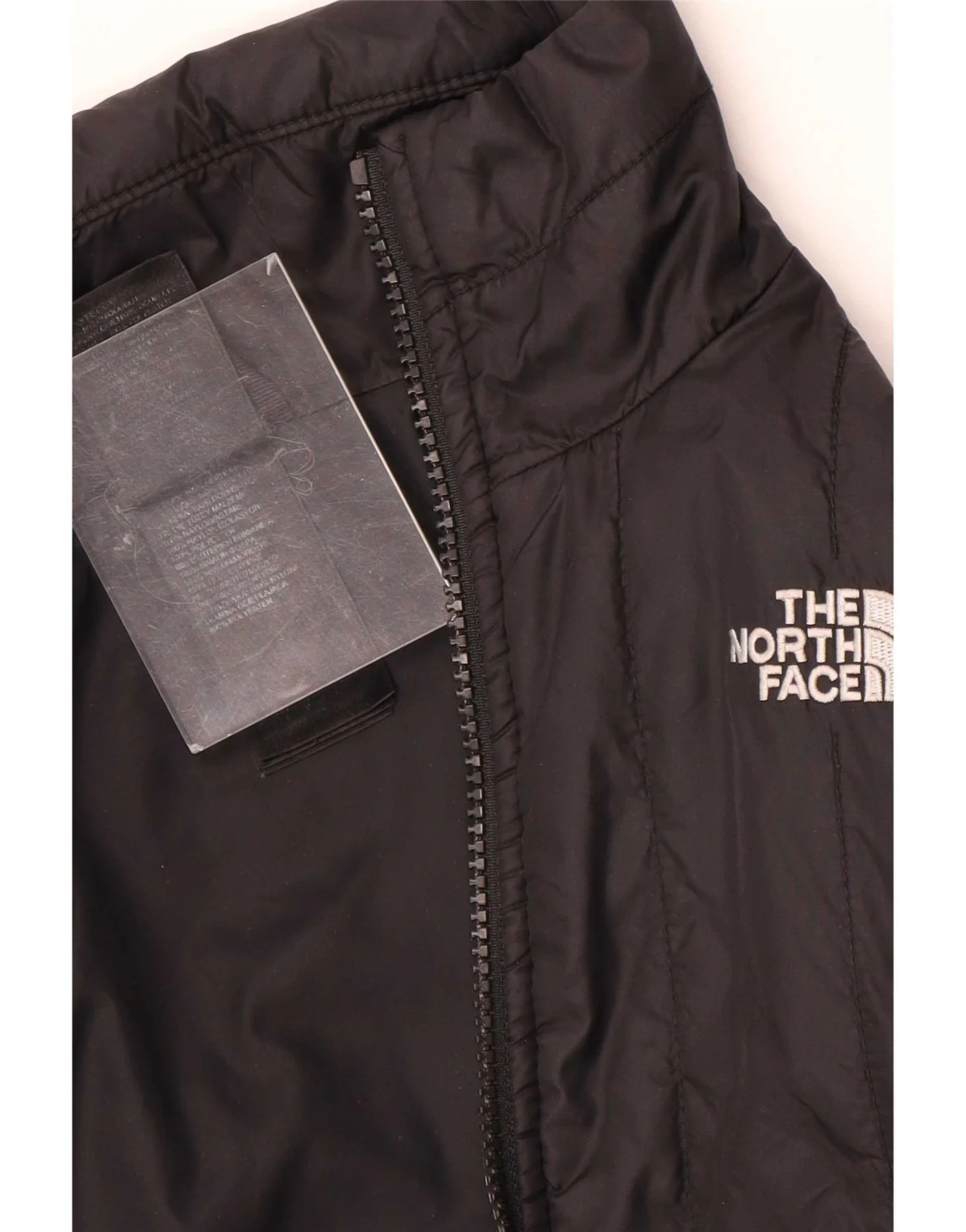 The North Face Womens Padded Jacket UK 12 Medium Black Nylon - Image 3