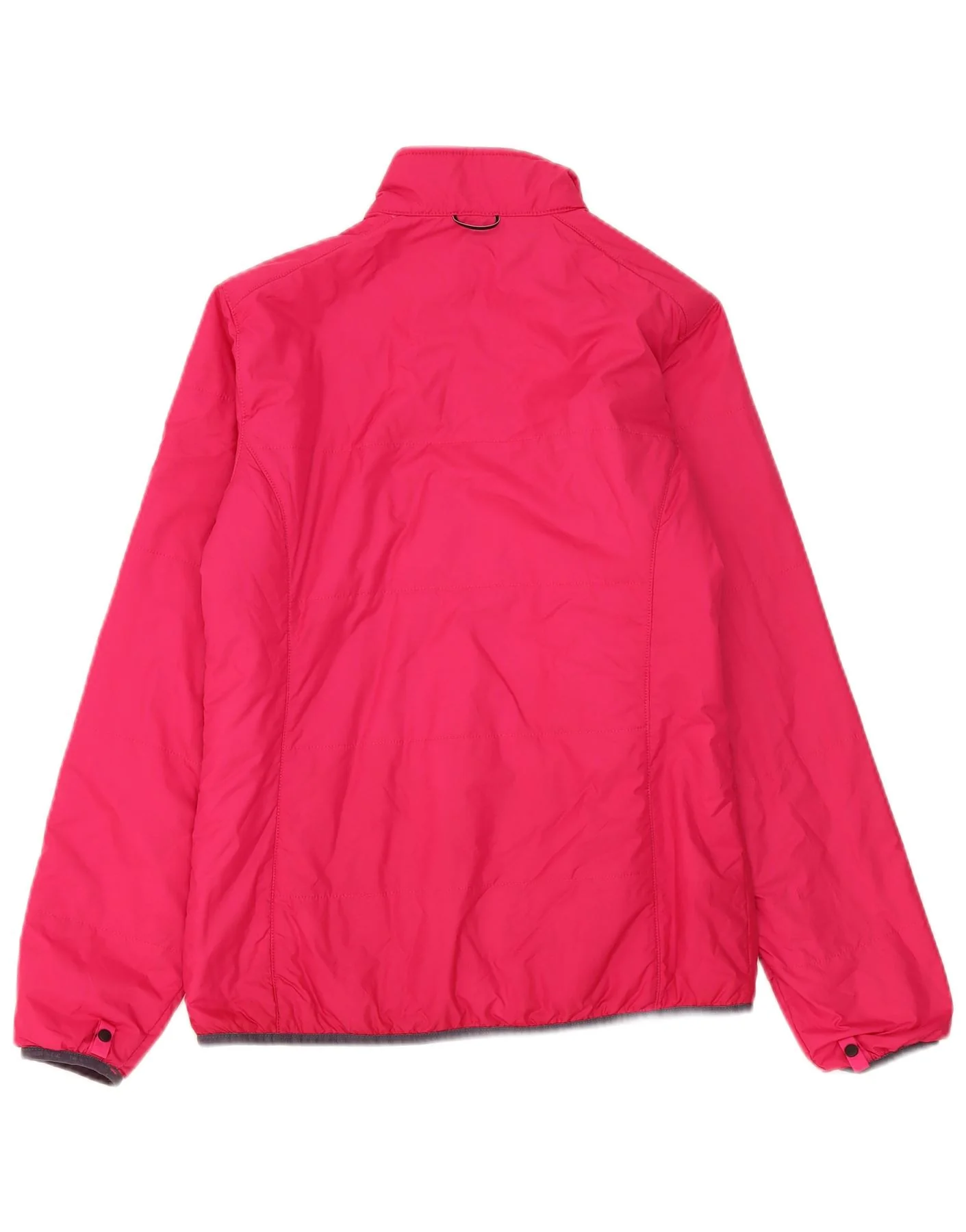 The North Face Womens Padded Jacket UK 12 Medium Pink Polyester - Image 2