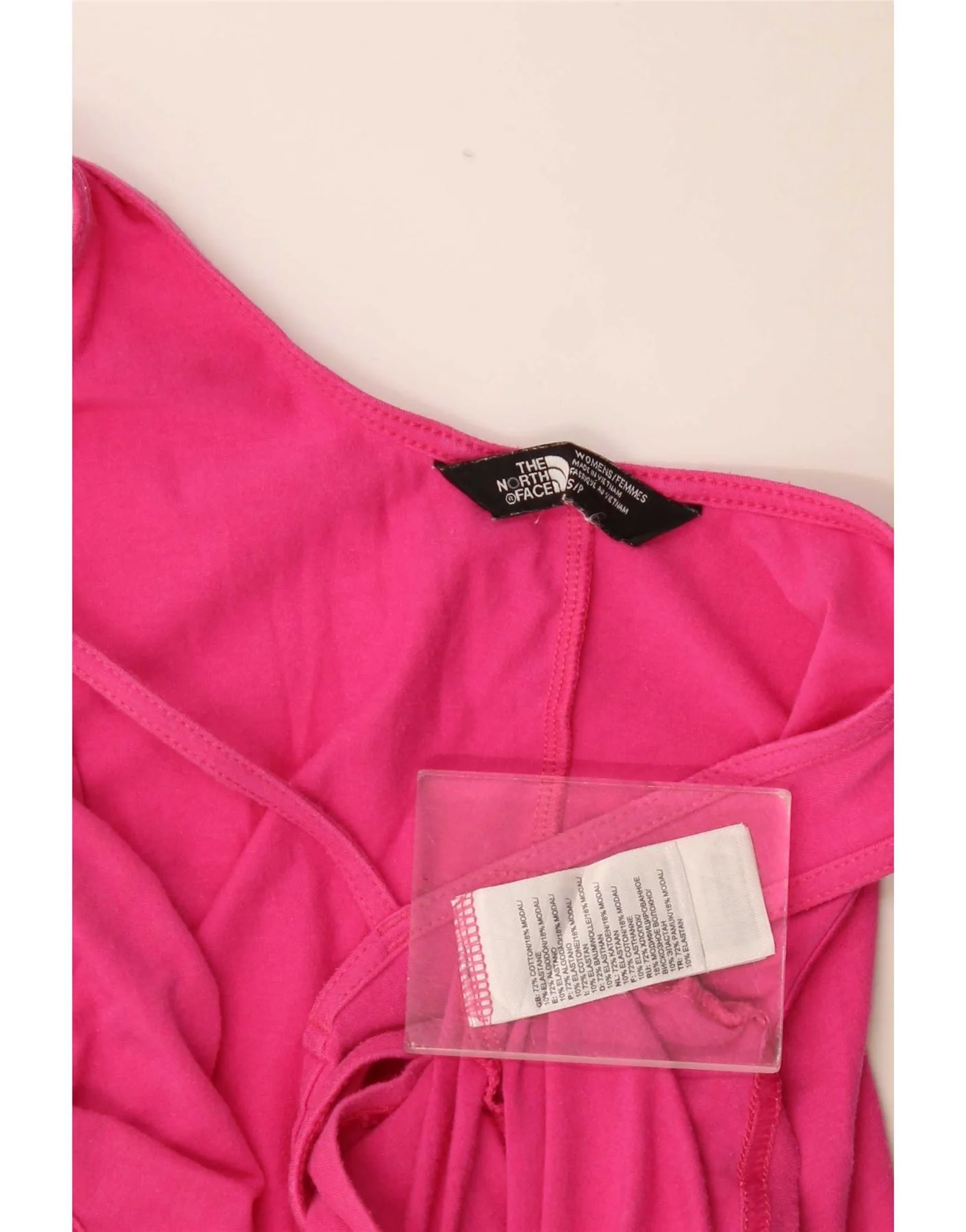 The North Face Womens Vest Top UK 8 Small Pink Cotton - Image 3