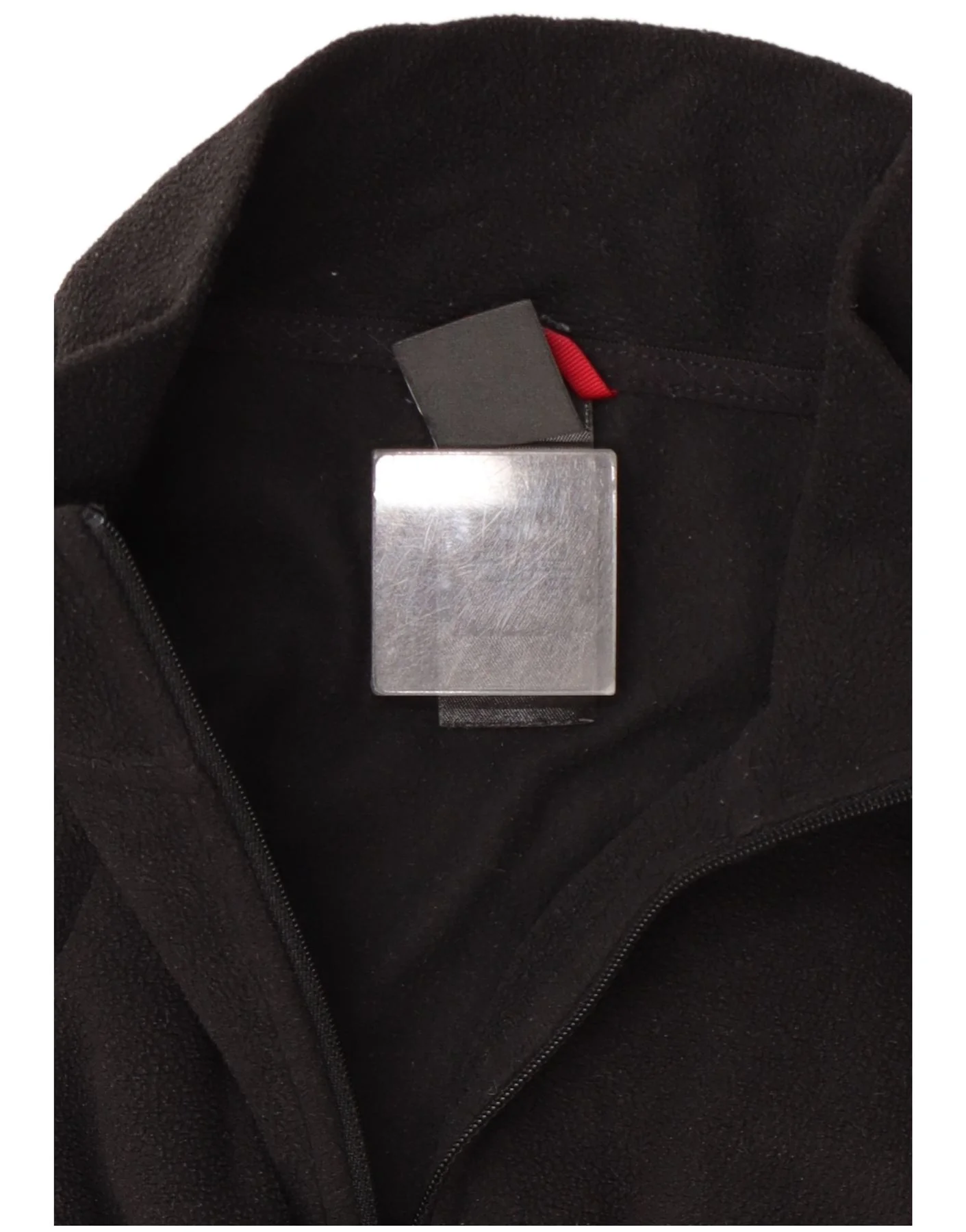 The North Face Womens Zip Neck Fleece Jumper UK 14 Medium Black Polyester - Image 3