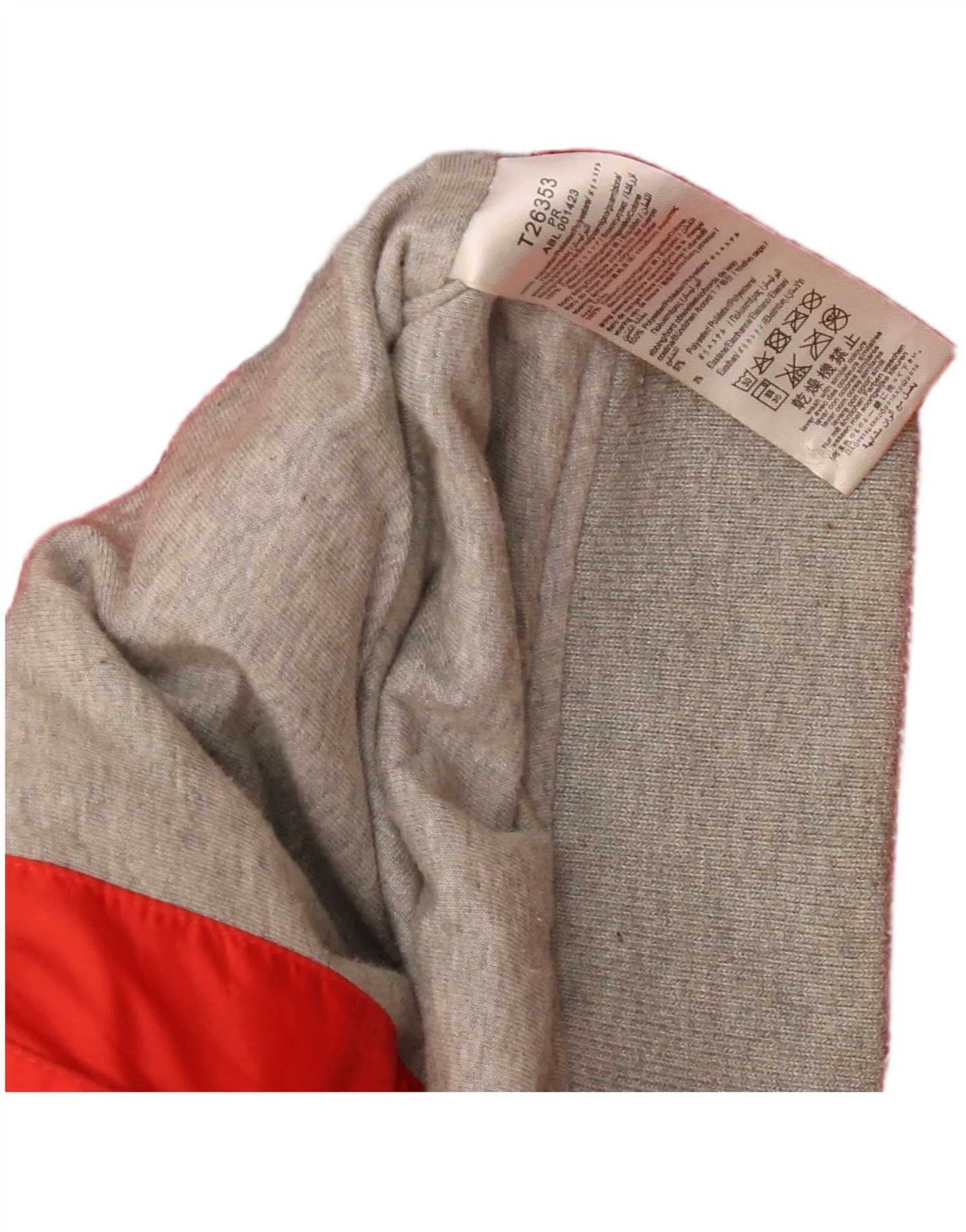 Timberland Boys Bomber Jacket 13-14 Years Red Colourblock Polyester - Image 4