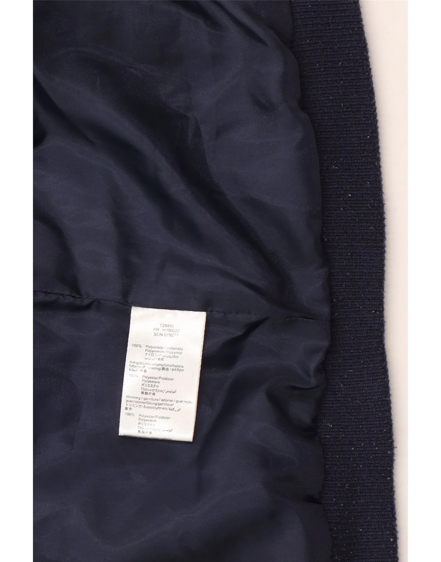 Timberland Boys Padded Gilet 9-10 Years Navy Blue Polyester - Image 3
