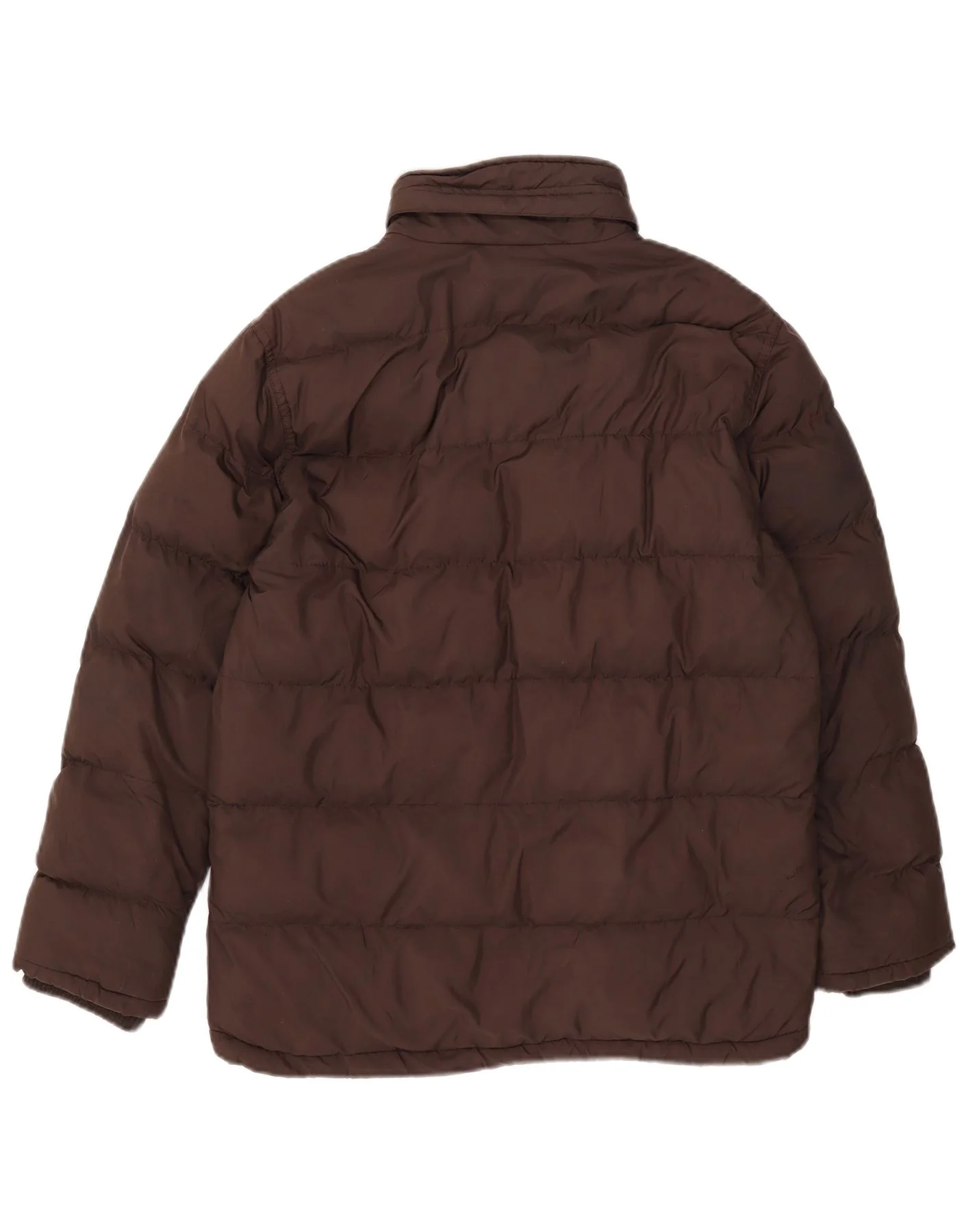 Timberland Boys Padded Jacket 13-14 Years Brown Polyester - Image 2