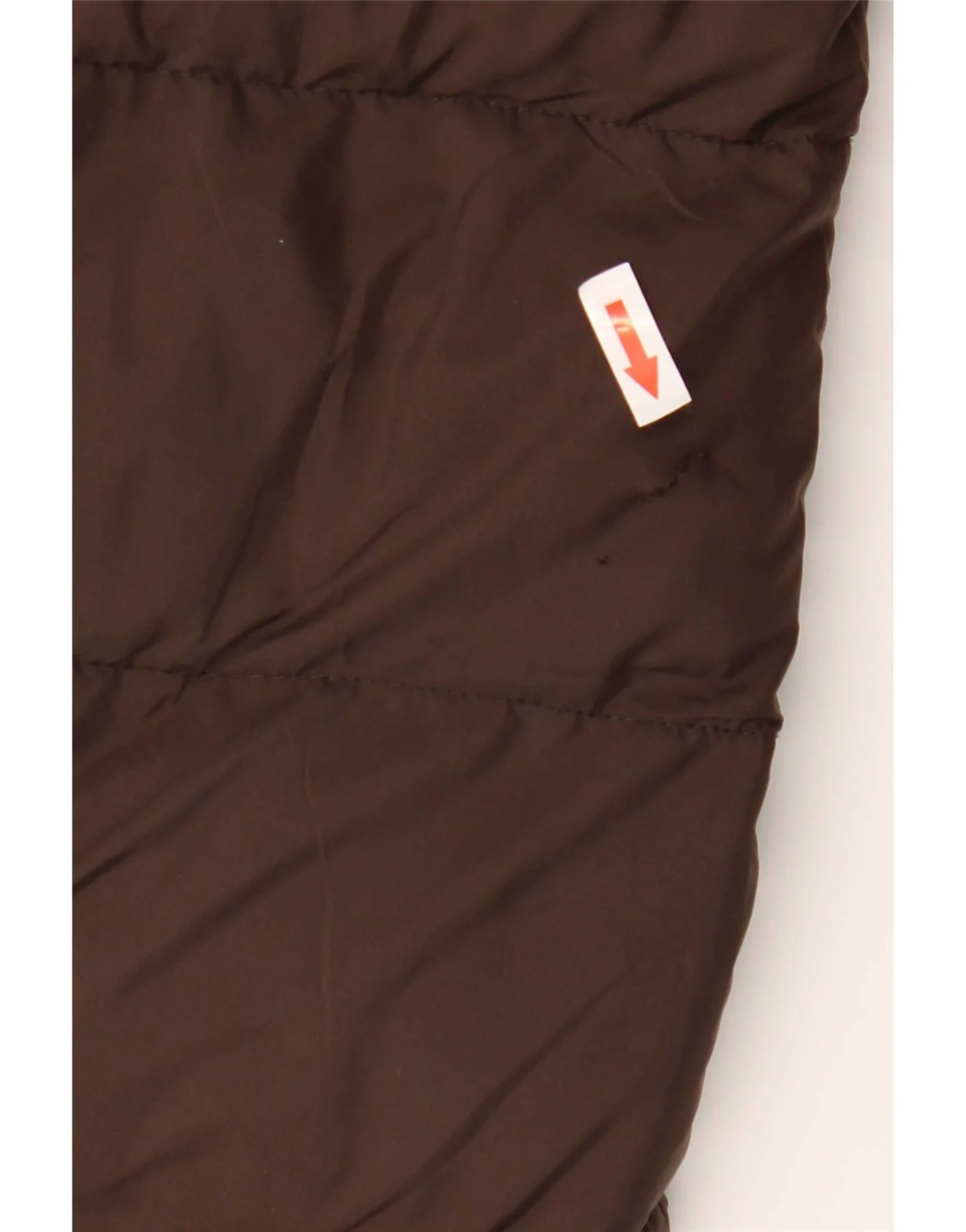 Timberland Boys Padded Jacket 13-14 Years Brown Polyester - Image 3