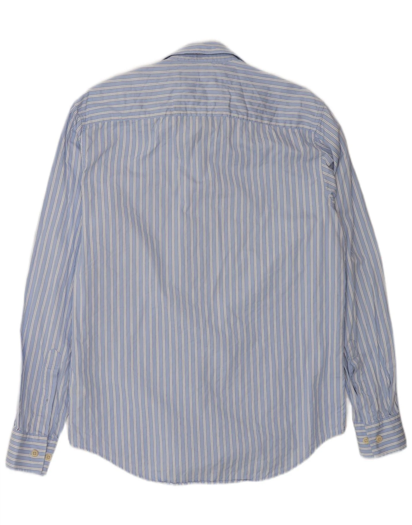 Timberland Mens Regular Fit Shirt Small Blue Striped Cotton - Image 2