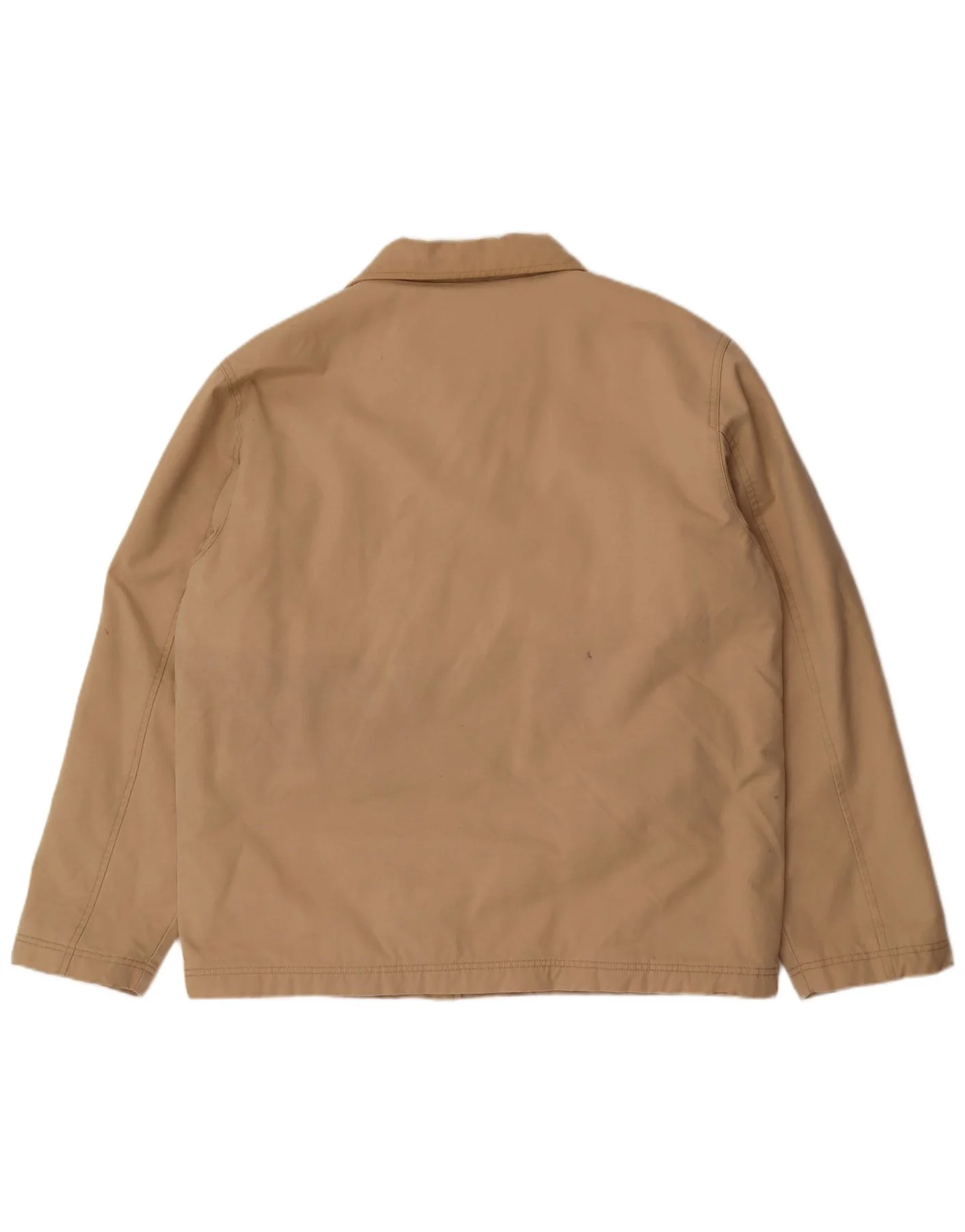Tom Tailor Mens Utility Jacket UK 42 XL Beige Cotton - Image 2